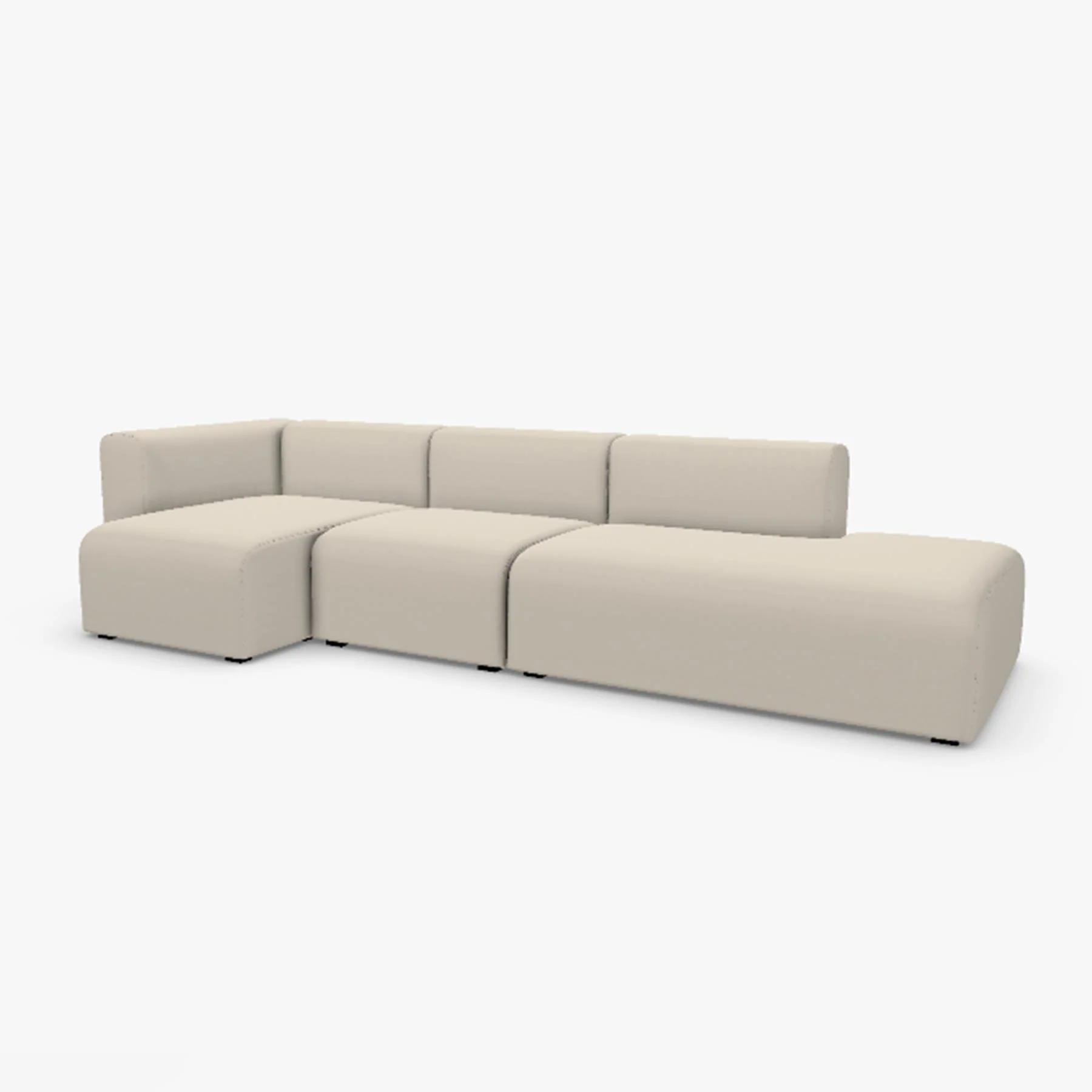 HAY Mags Sofa 3+ Seater Combination 3 Left - Image 80