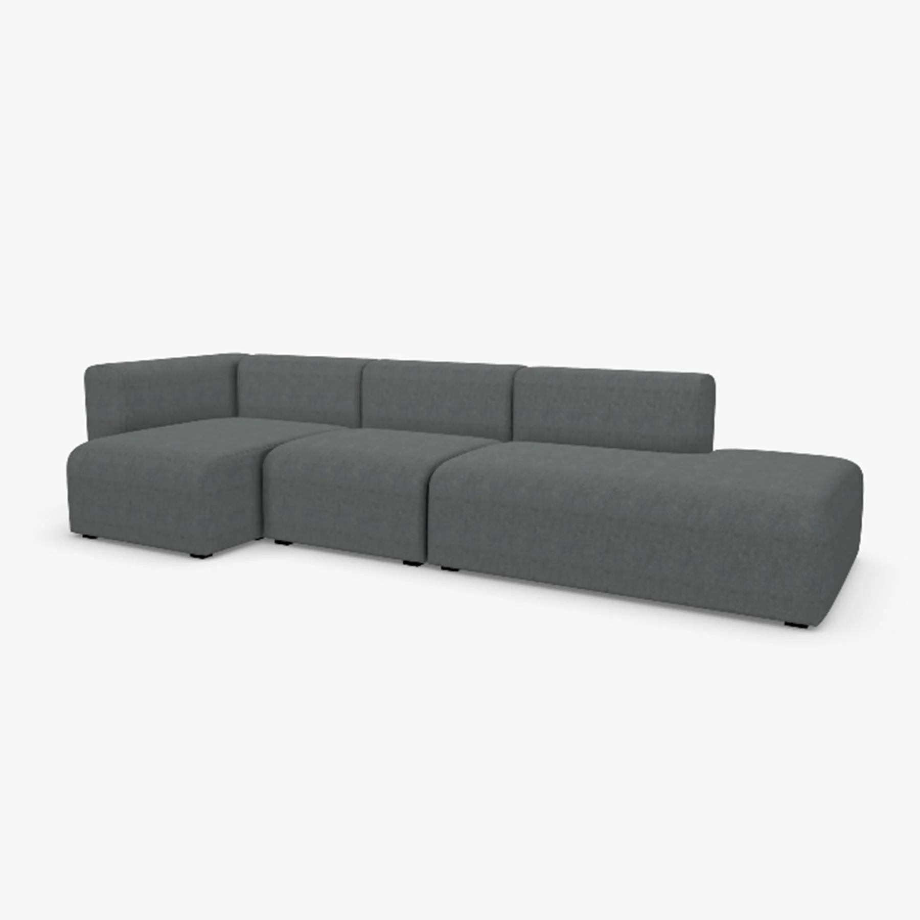 HAY Mags Sofa 3+ Seater Combination 3 Left - Image 84
