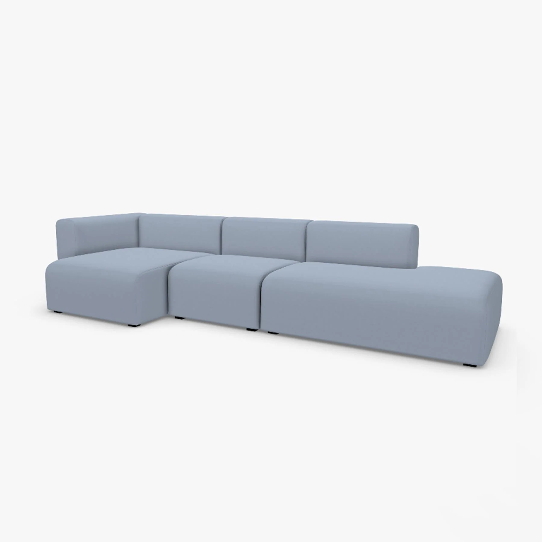 HAY Mags Sofa 3+ Seater Combination 4 Left - Image 40