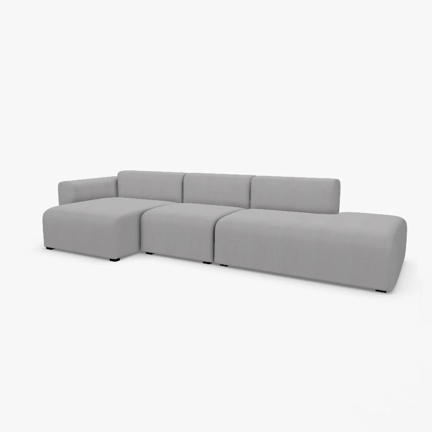 HAY Mags Sofa 3+ Seater Combination 4 Left - Image 60