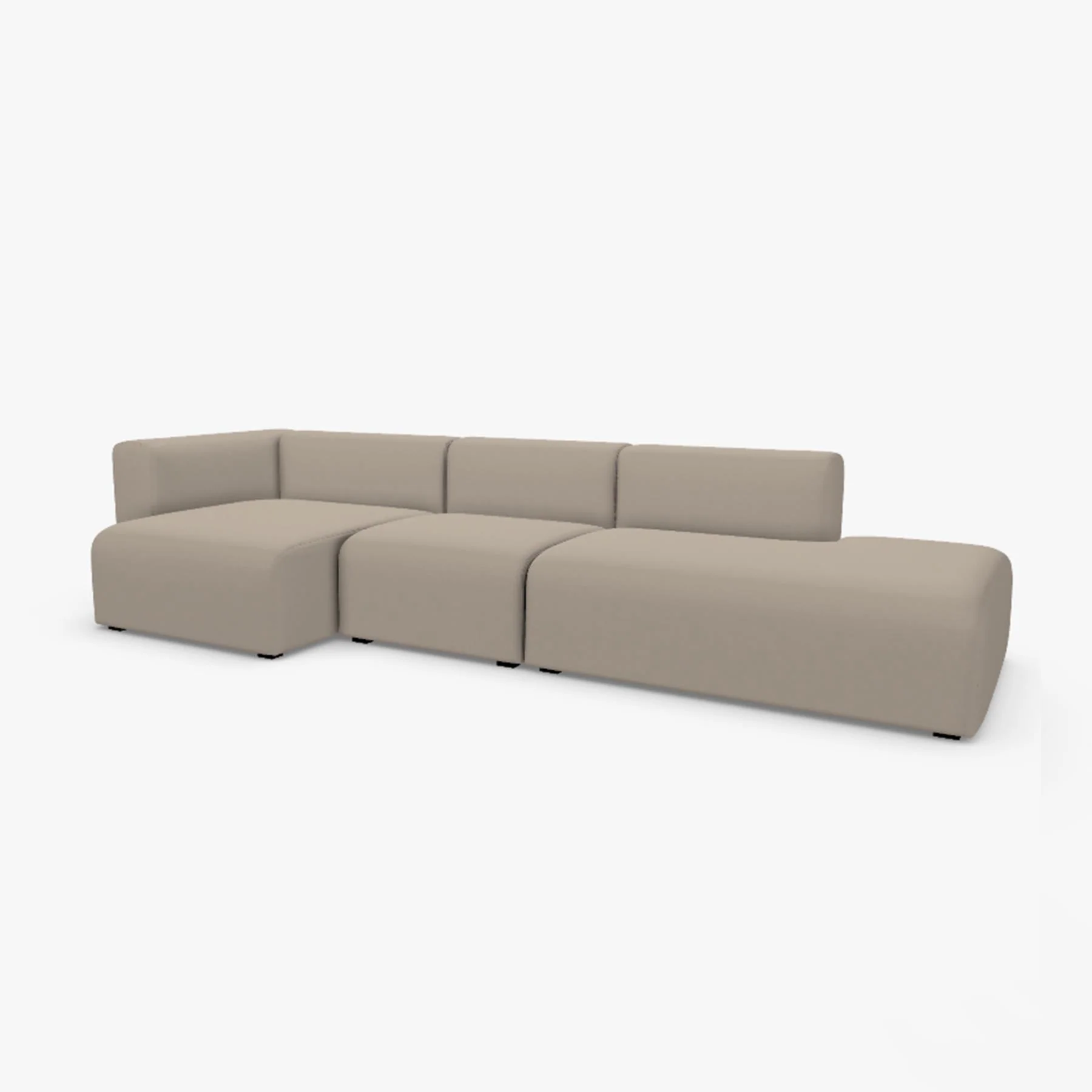 HAY Mags Sofa 3+ Seater Combination 4 Left - Image 97