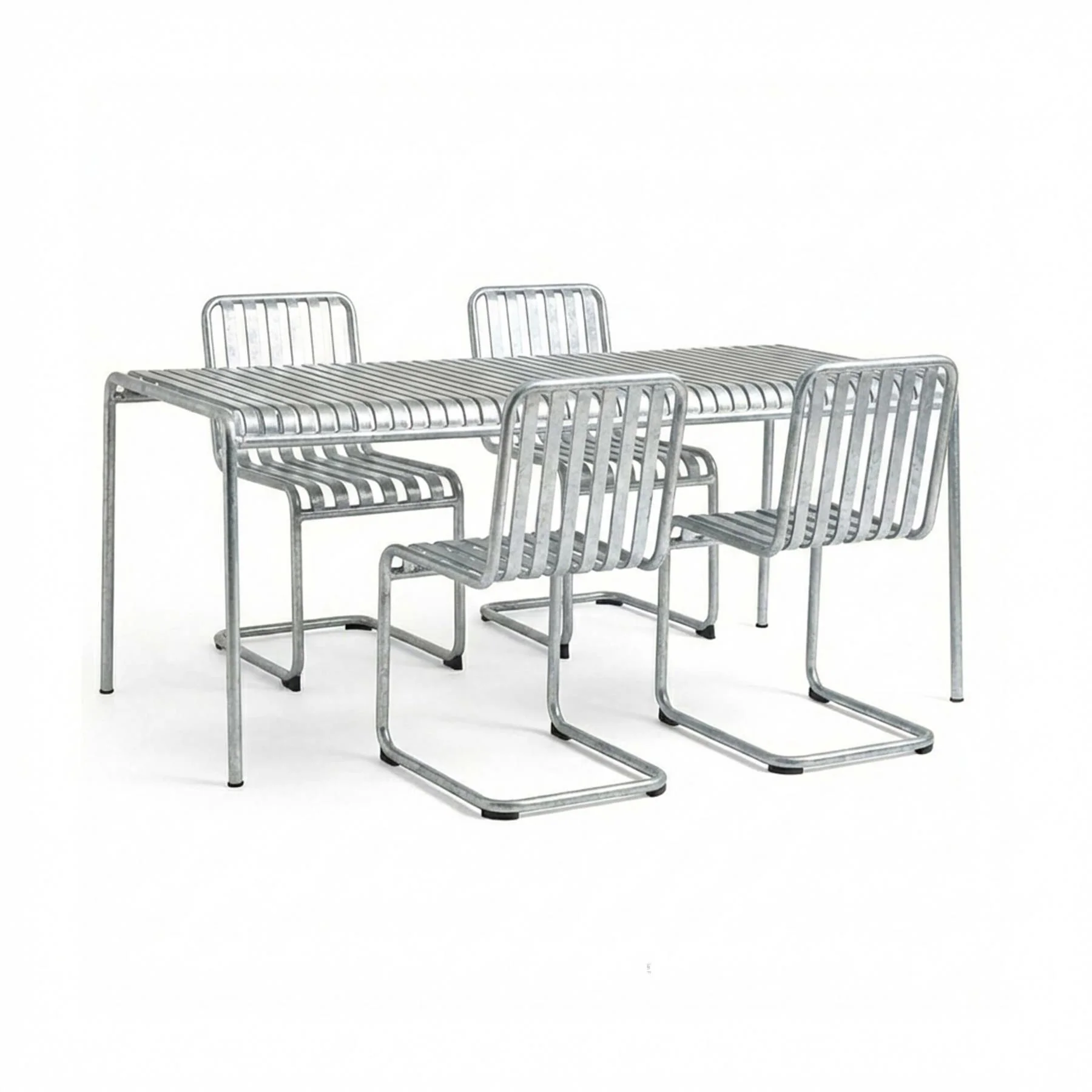 HAY Palissade Cantilever Garden Dining Set - Medium - Curated by Holloways of Ludlow - Image 6