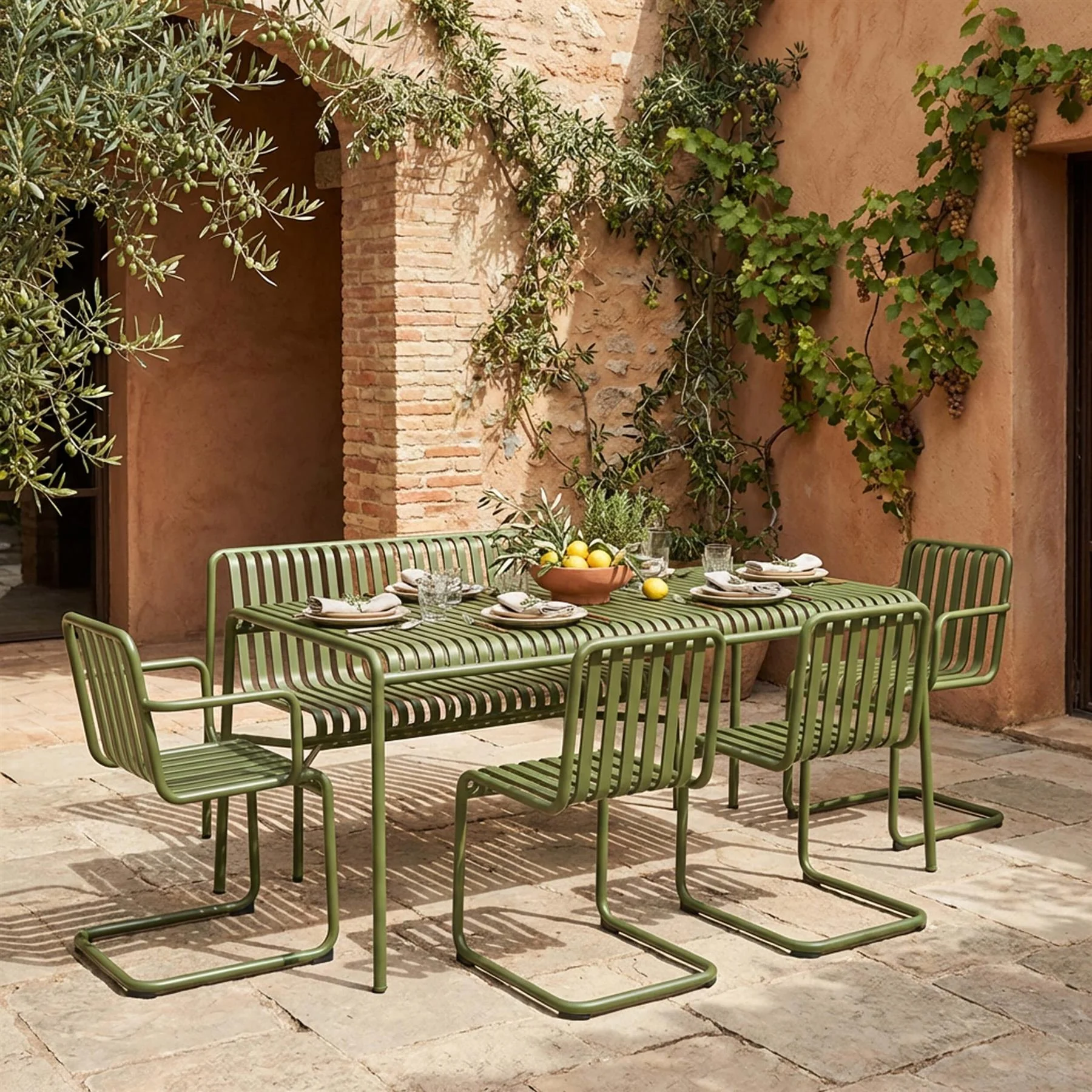 HAY Palissade Cantilever Patio Set - Curated by Holloways of Ludlow - Image 2