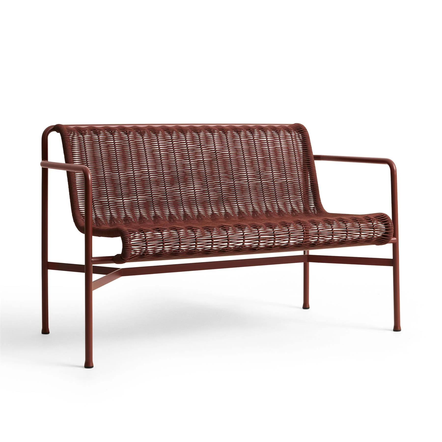 HAY Palissade Cord Garden Dining Bench - Image 4