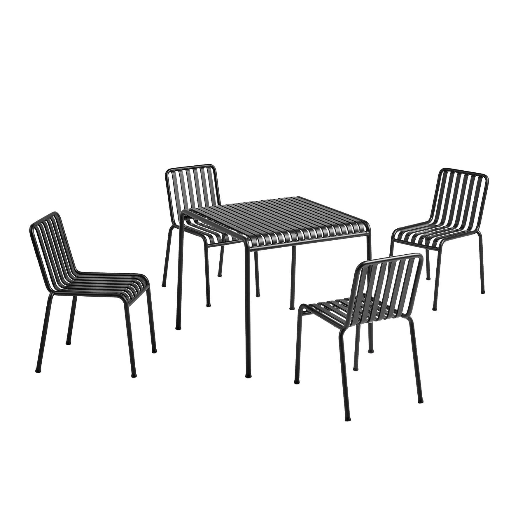 HAY Palissade Garden Dining Set - Chairs without Arms - Curated by Holloways of Ludlow - Image 4