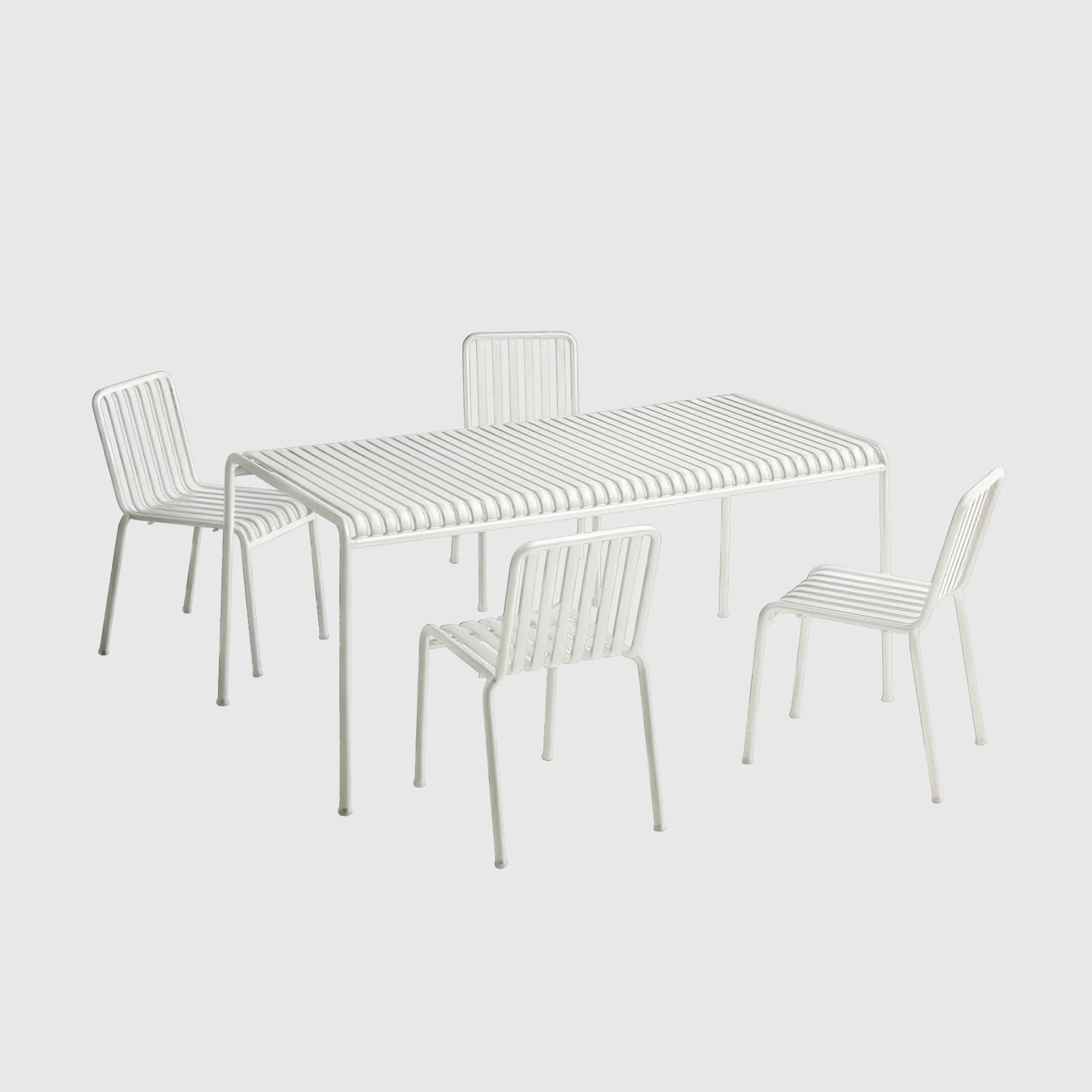 HAY Palissade Garden Dining Set - Medium - Curated by Holloways Of Ludlow - Image 6