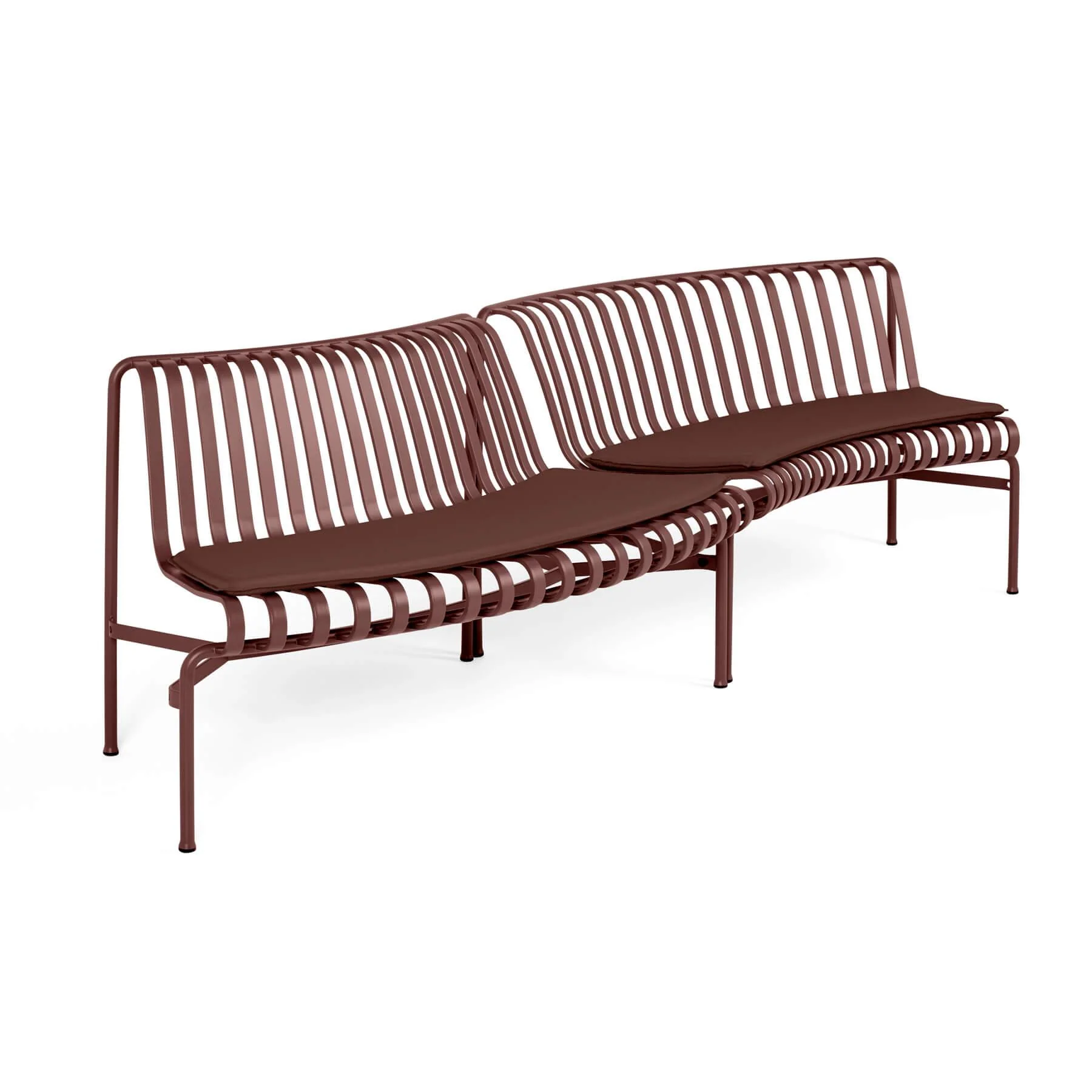 HAY Palissade Park Dining Bench In Out Cushions - Image 4