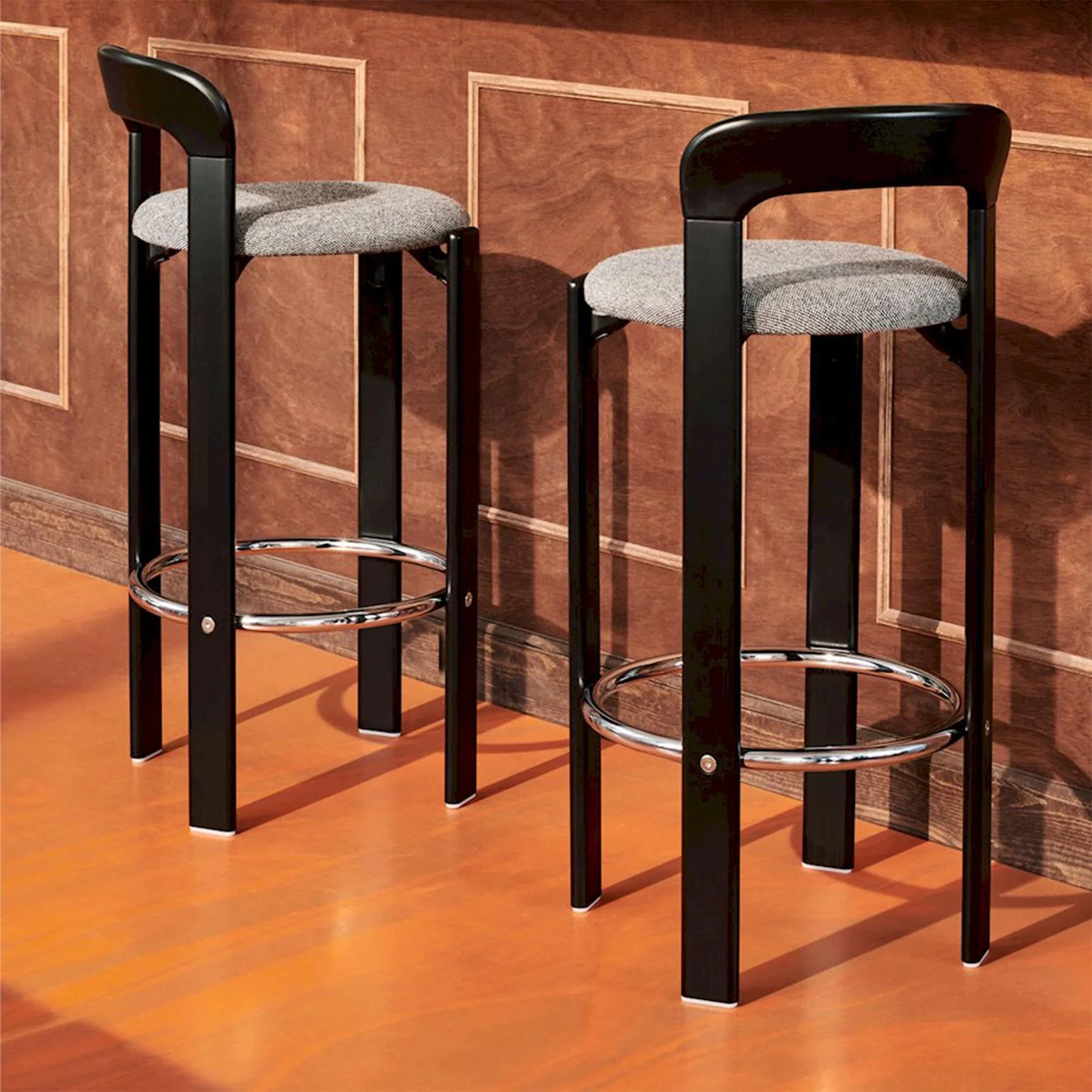 HAY Rey Bar Stool, Upholstered - Image 5