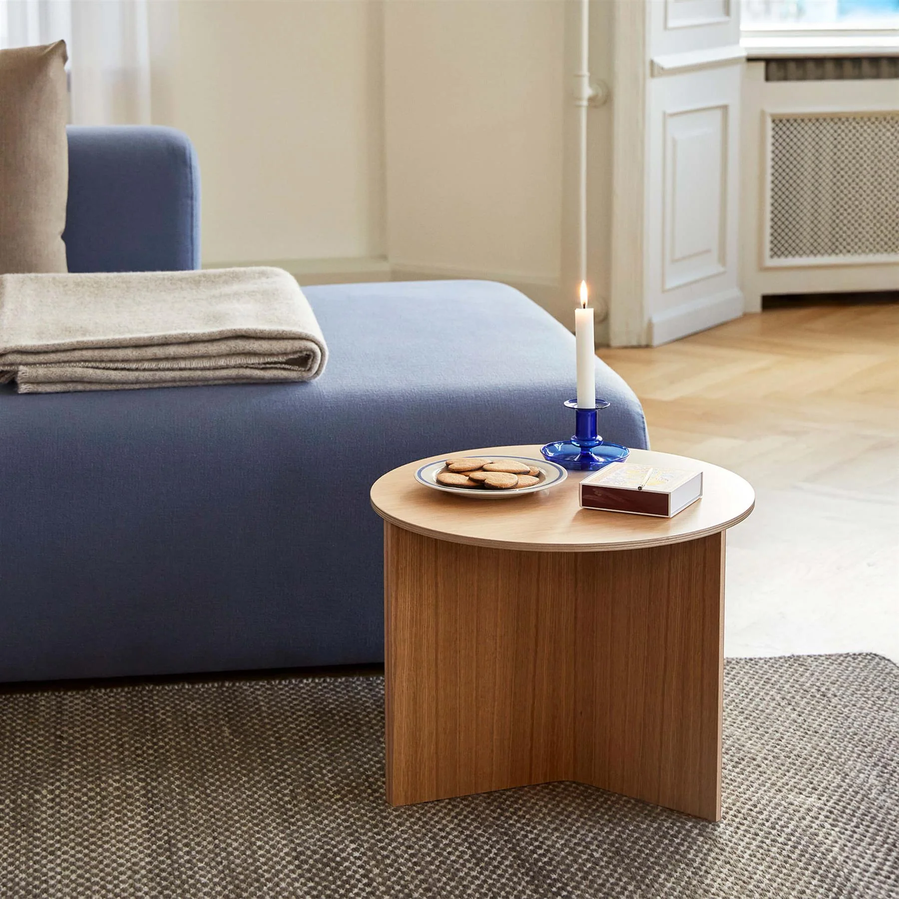 HAY Slit Table in Wood, Low - Image 5