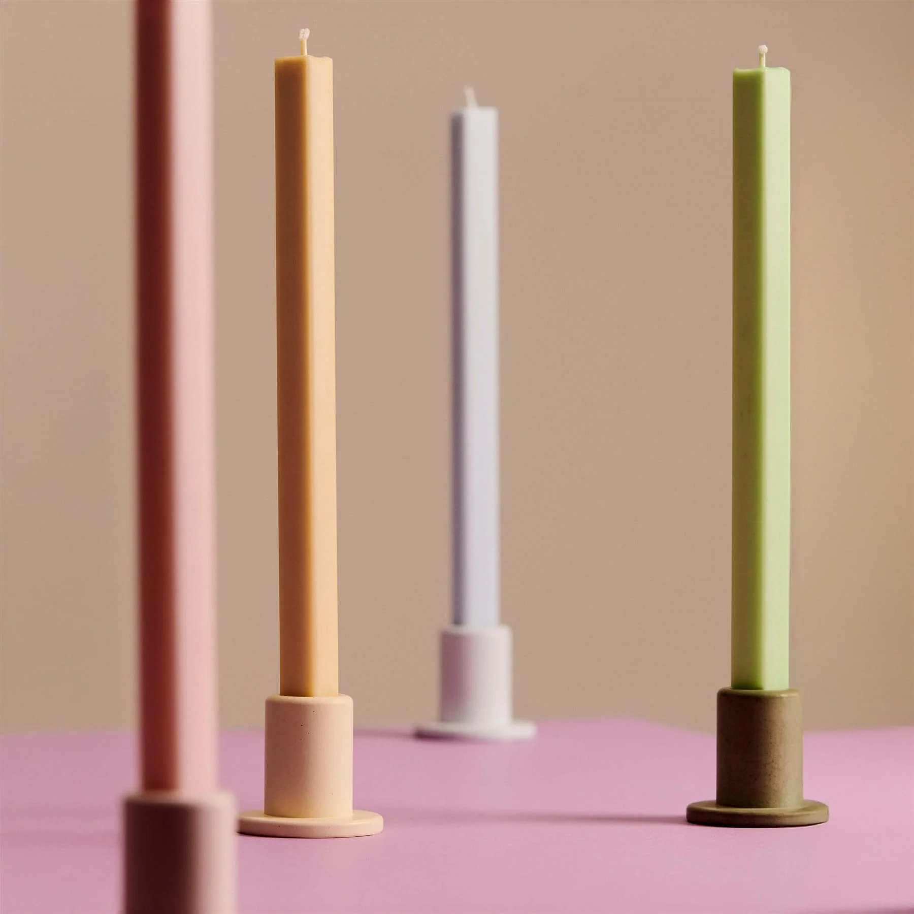HAY Square Candle, Set of 4 - Image 2
