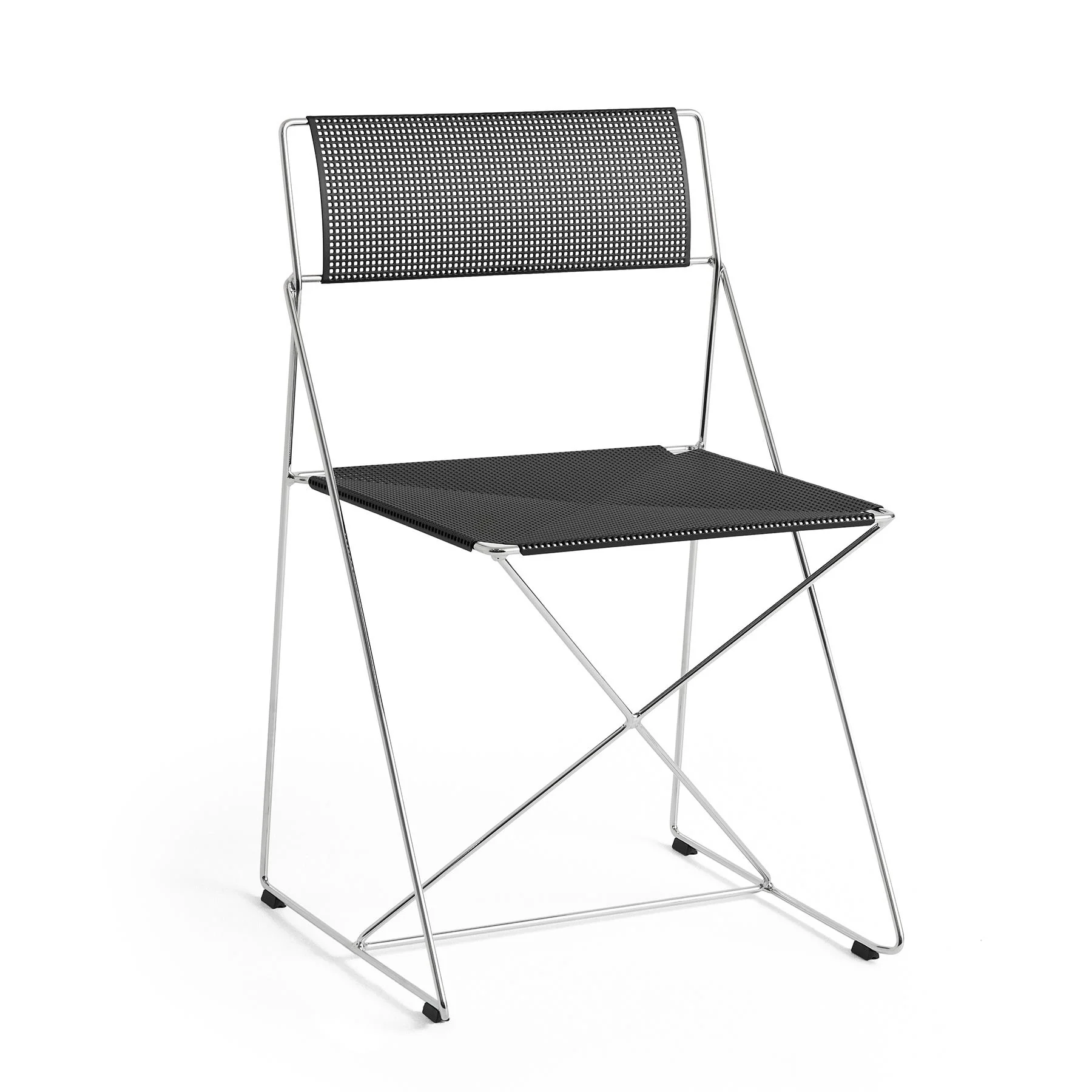 HAY X-Line Garden Chair - Chrome Based - Image 3