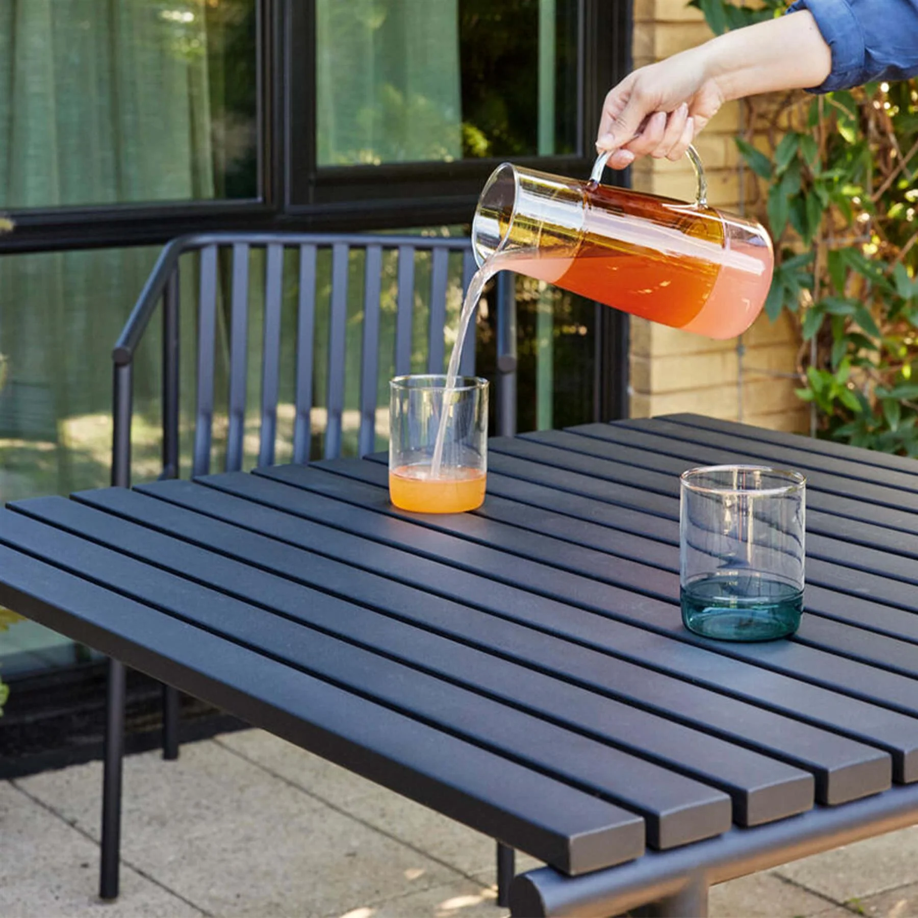 Hubsch Villa Small Outdoor Table - Image 3