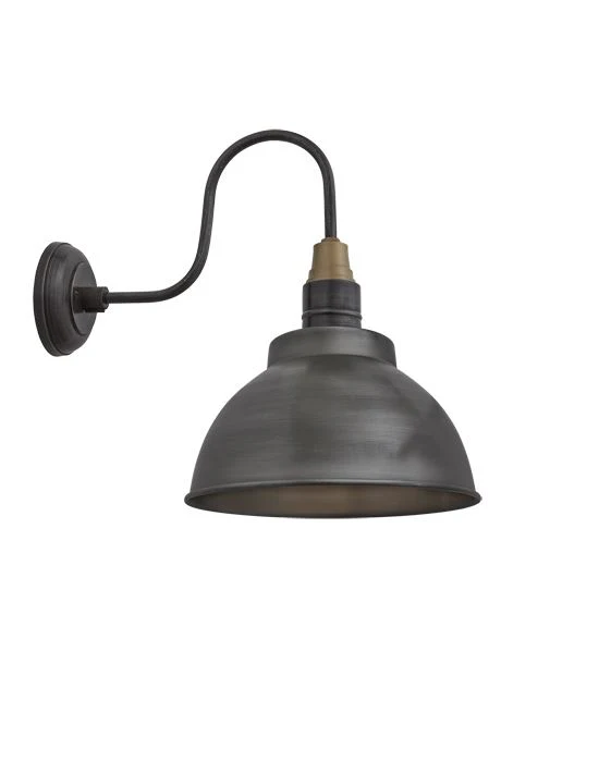 Industville Brooklyn Vintage Swan Neck Wall Sconce - Image 2
