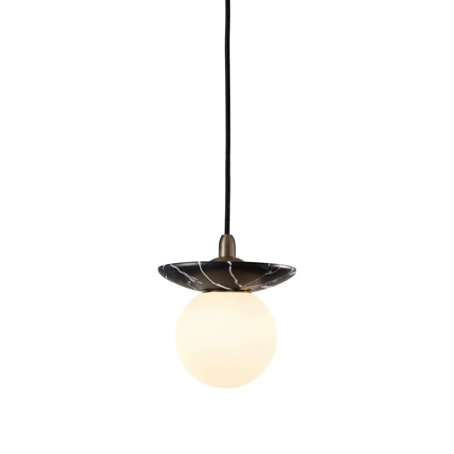 J. Adams Orbit Stone Pendant Light - Image 6