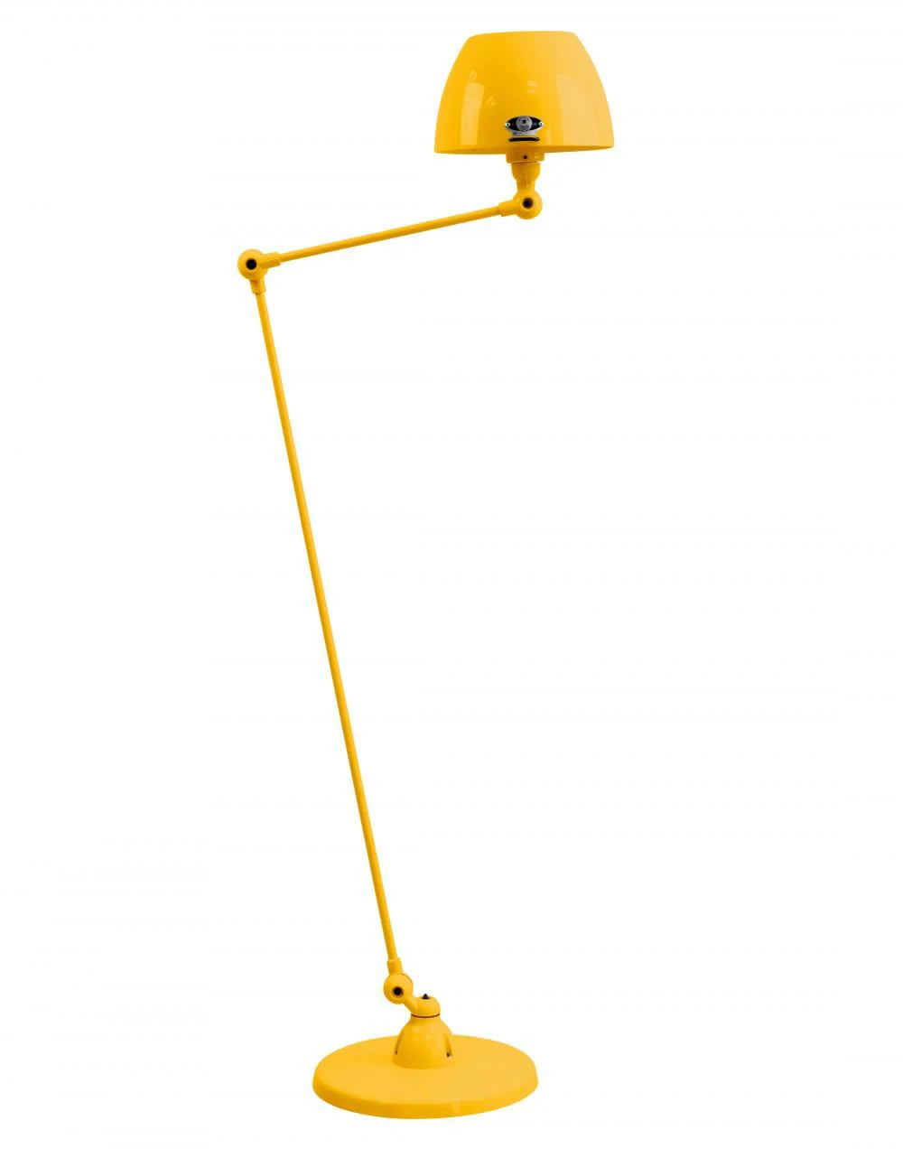 Jielde Aicler Two Arm Floor Lamp - Curved Shade - Image 6