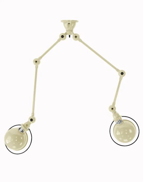 Jielde Loft Twin Ceiling Light - Image 5