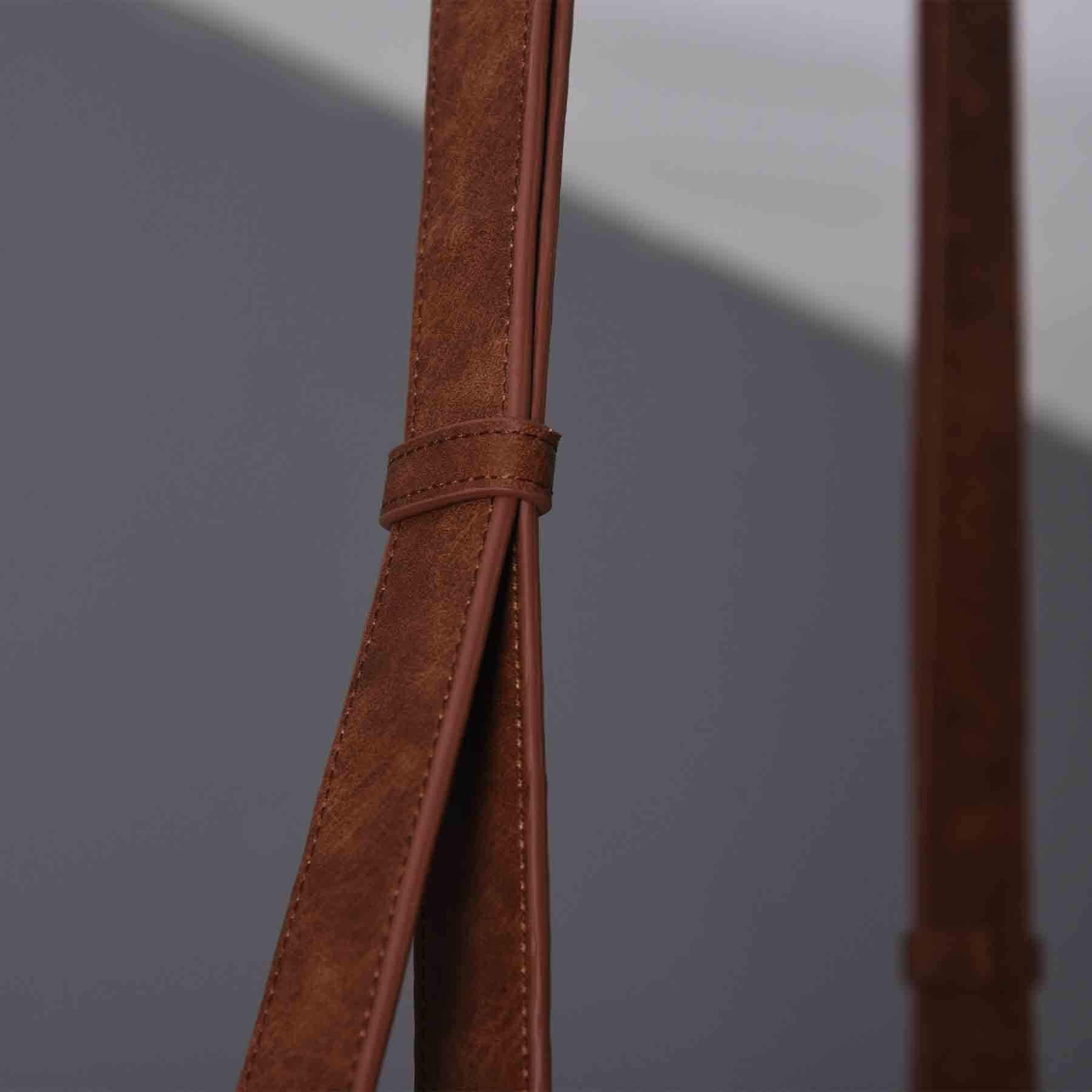 Jimmy Raiden Isidore Leather Alabaster Pendant Light - Image 3