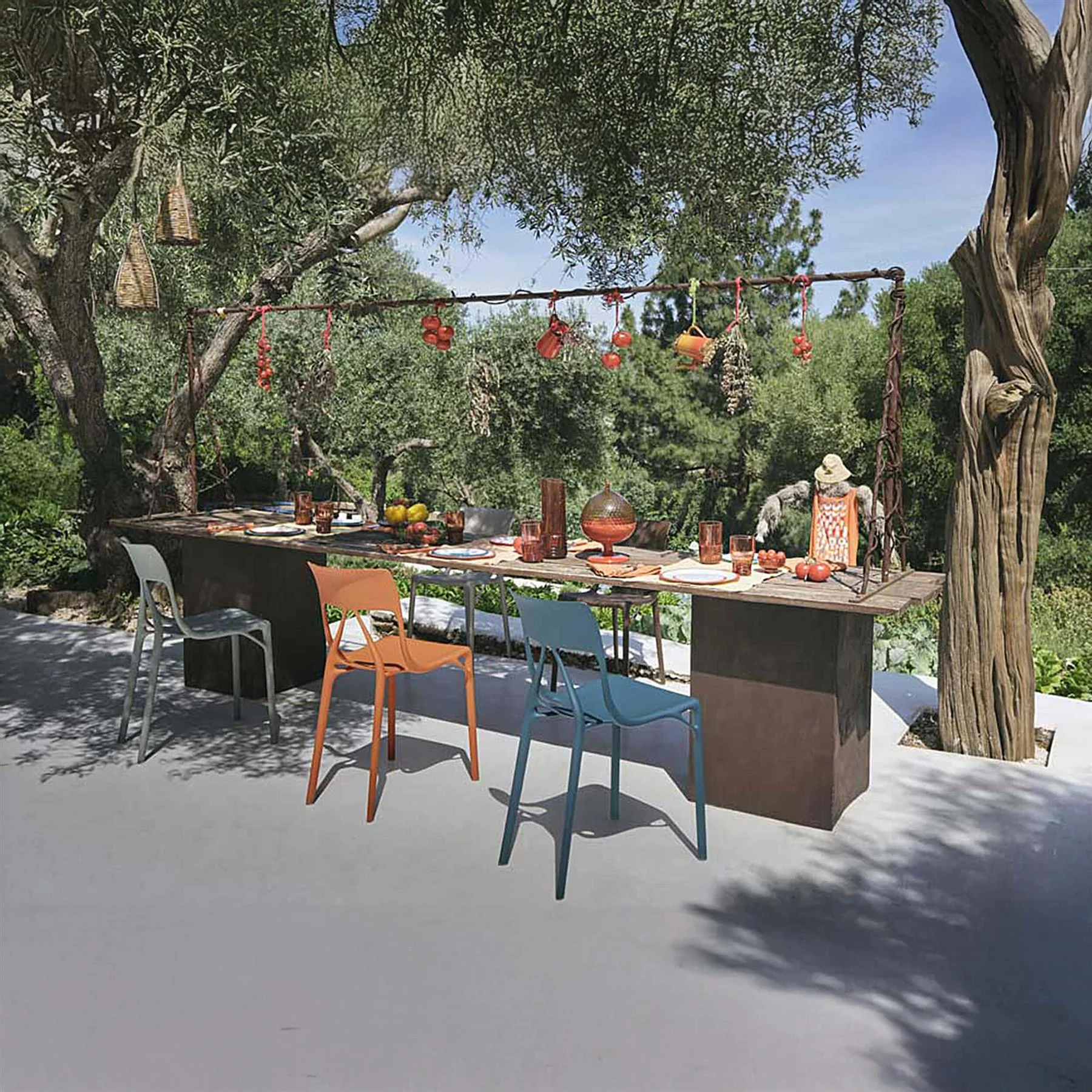Kartell A.I. Lite Garden Chair - Image 5