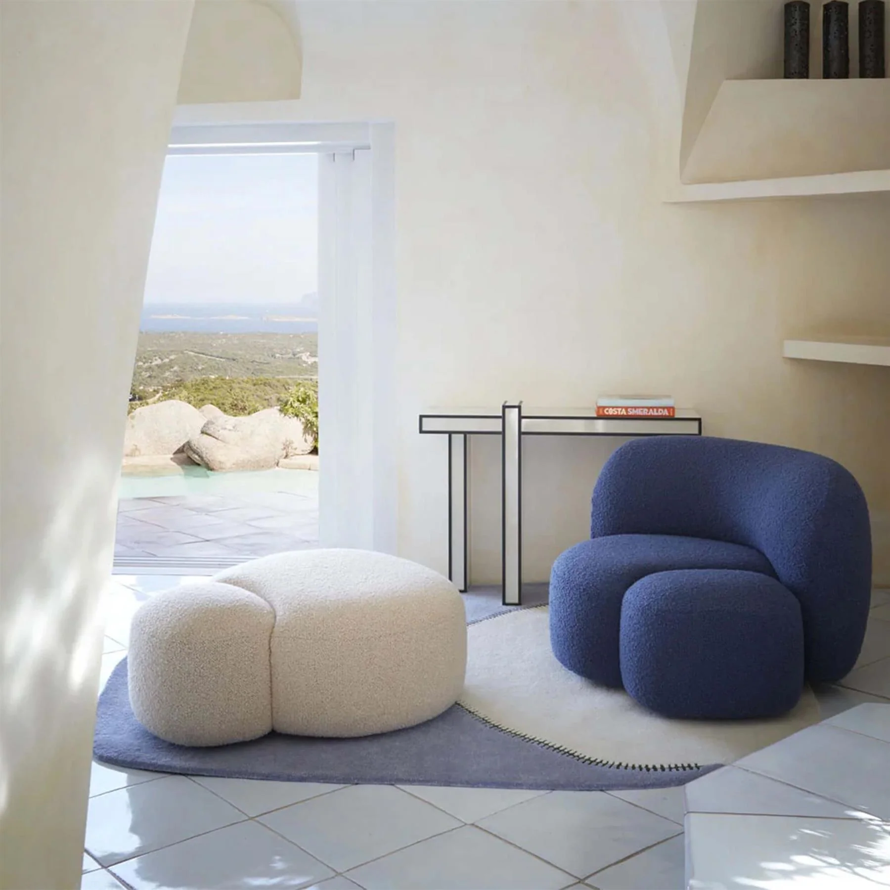 Kartell Aaland Armchair Tissue Gorgone - Image 3