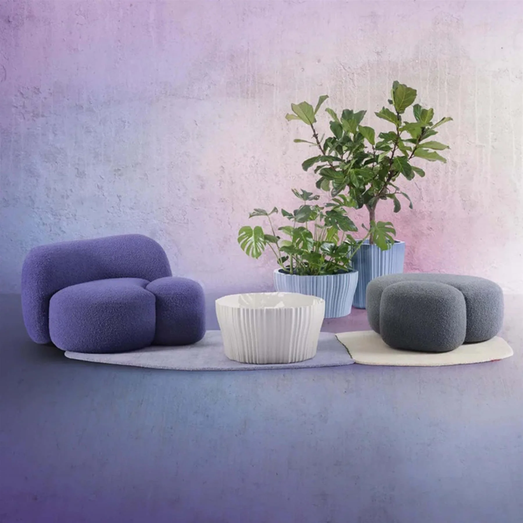Kartell Aaland Armchair Tissue Gorgone - Image 4