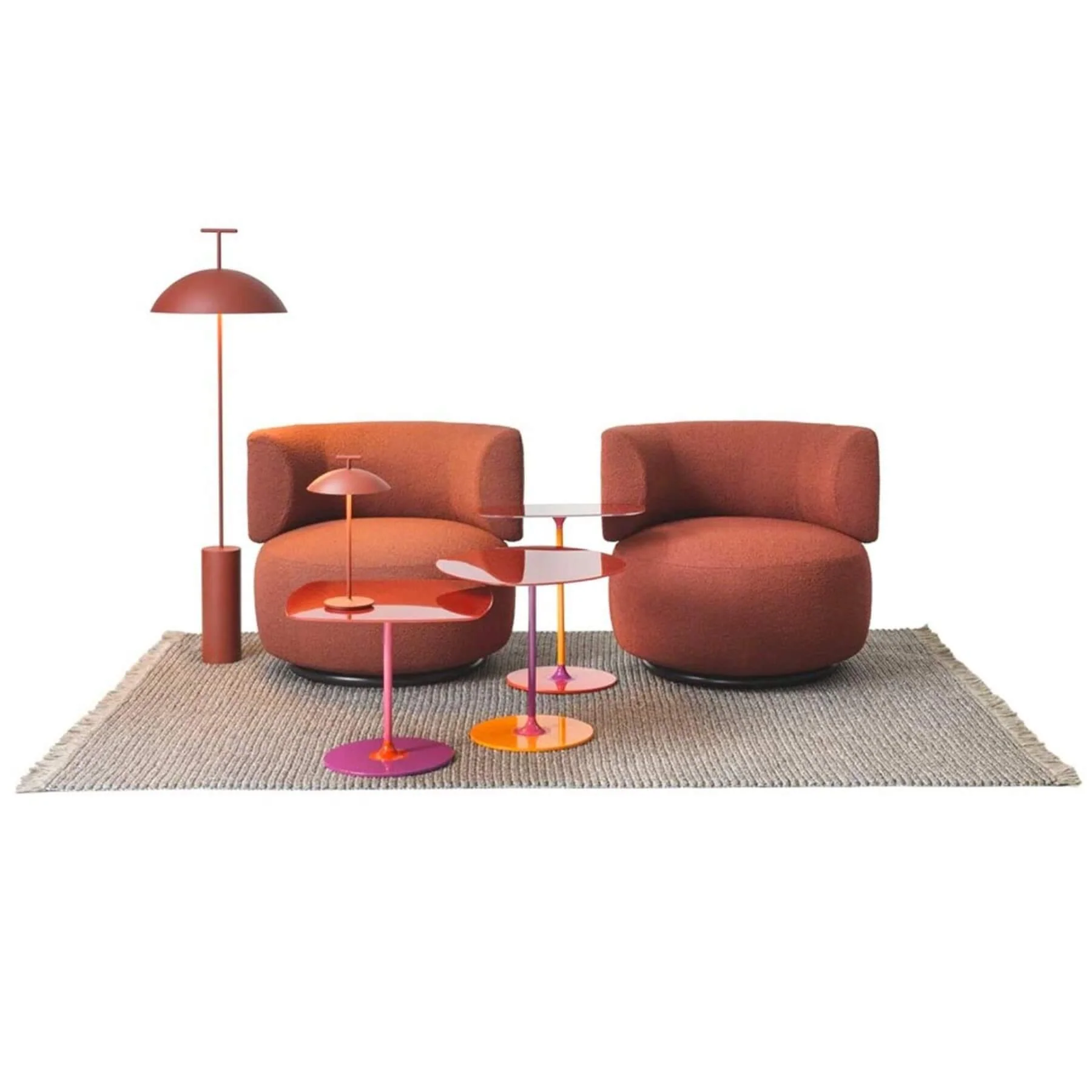 Kartell K-Waiting Armchair Boucle - Image 2