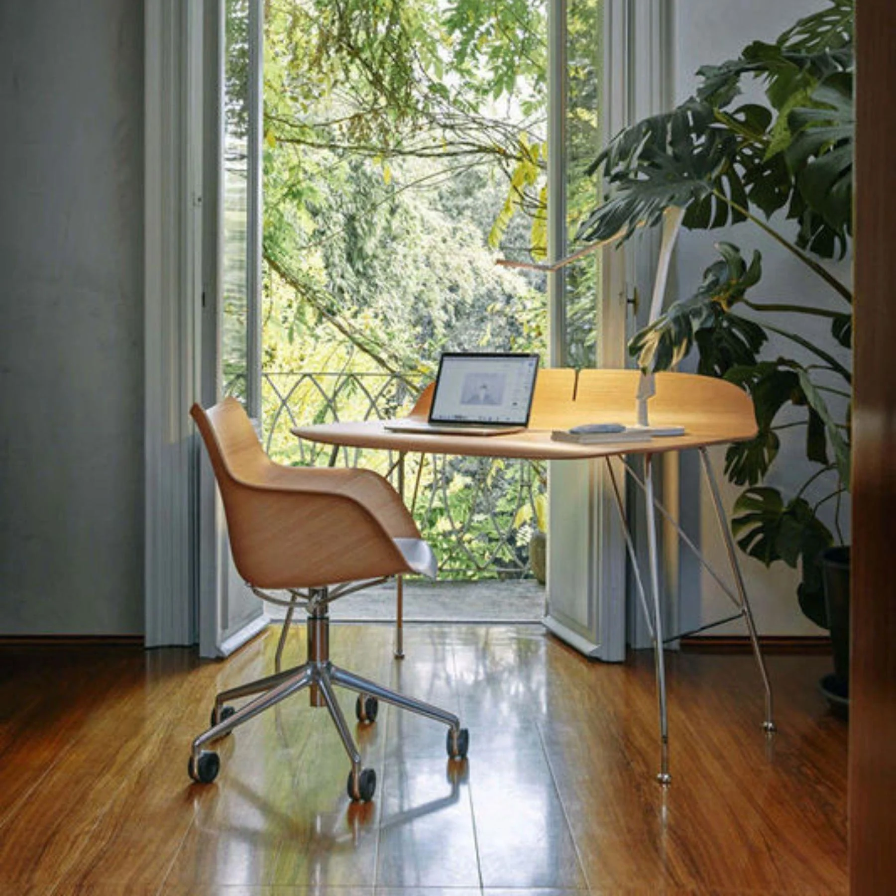 Kartell Q/Wood Armchair - Image 2