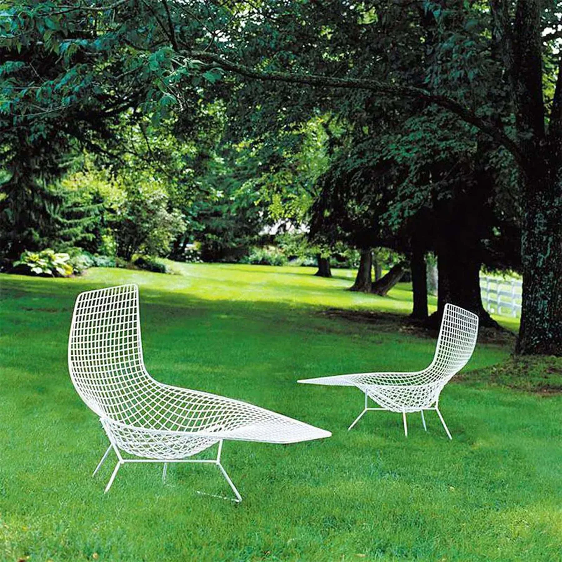 Knoll Bertoia Asymmetric Chaise - Image 2