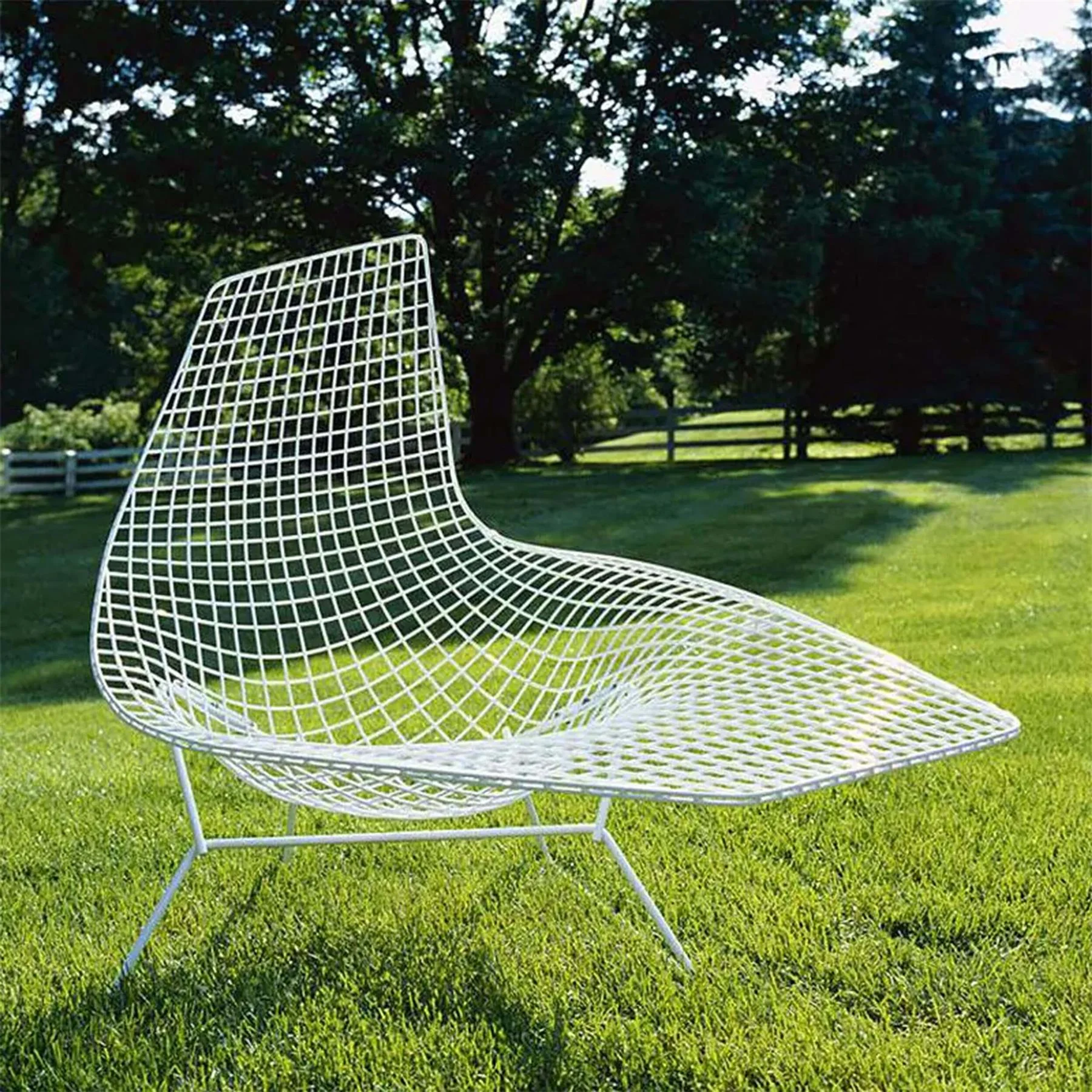 Knoll Bertoia Asymmetric Chaise - Image 3