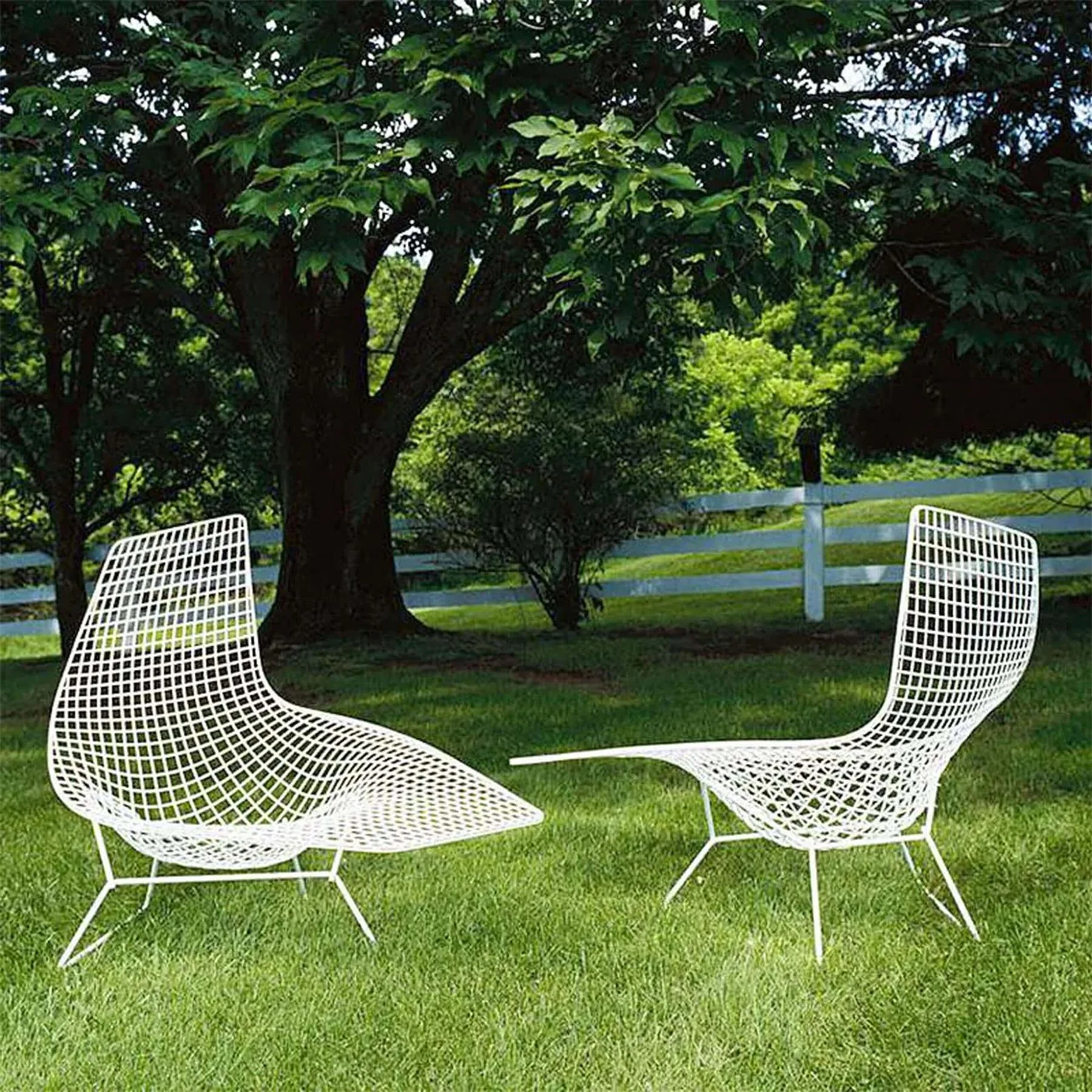 Knoll Bertoia Asymmetric Chaise - Image 4