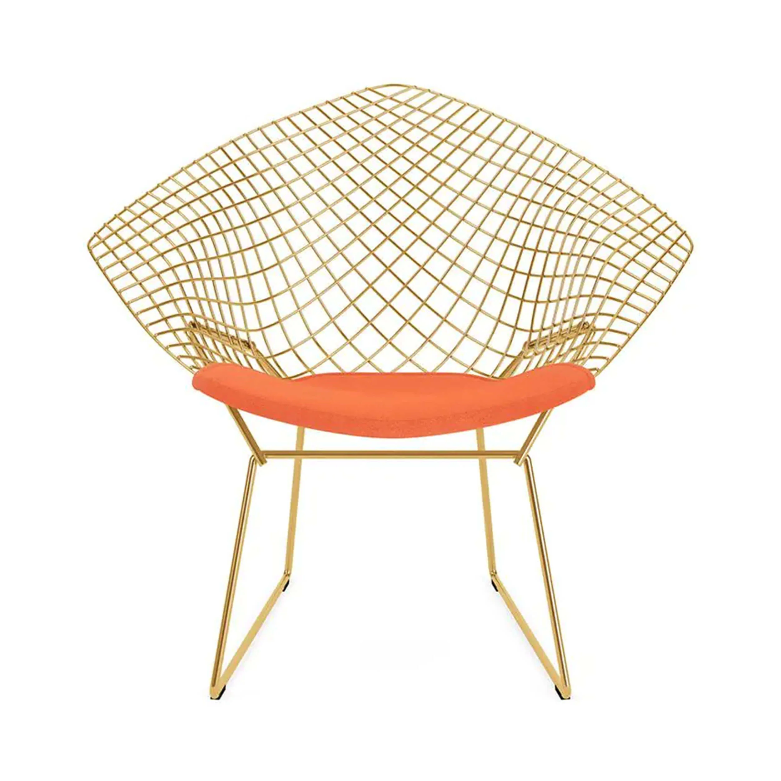 Knoll Bertoia Diamond Armchair with Seat Pad - Image 3