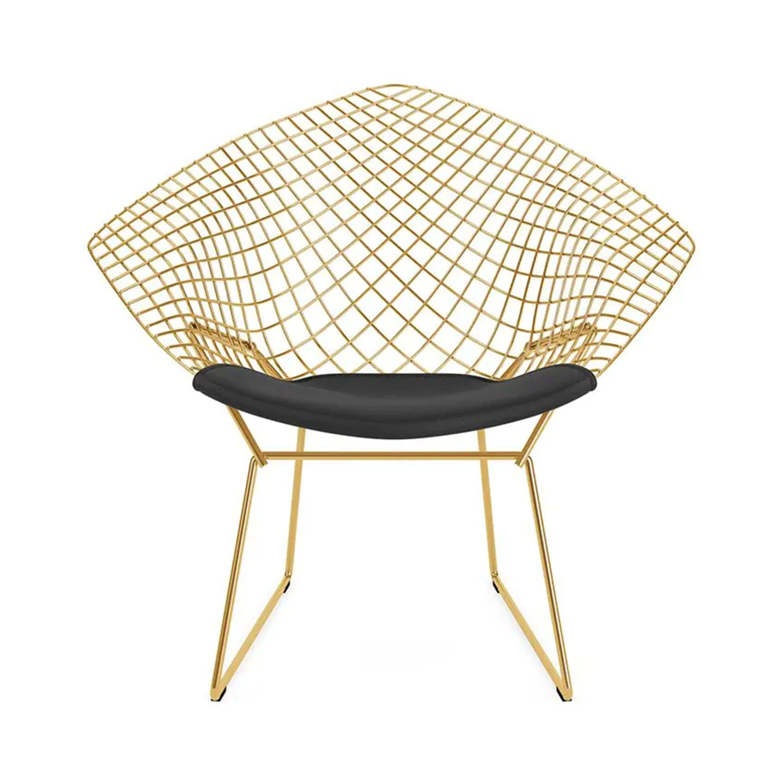 Knoll Bertoia Diamond Armchair with Seat Pad - Image 4