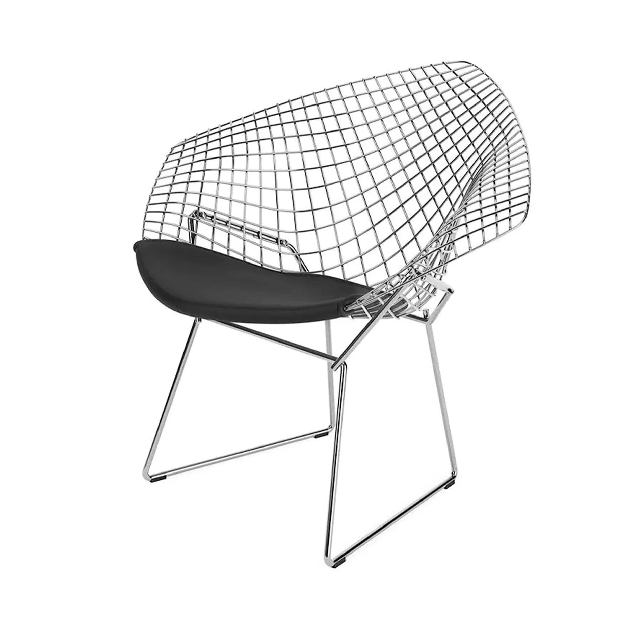 Knoll Bertoia Diamond Armchair with Seat Pad - Image 5