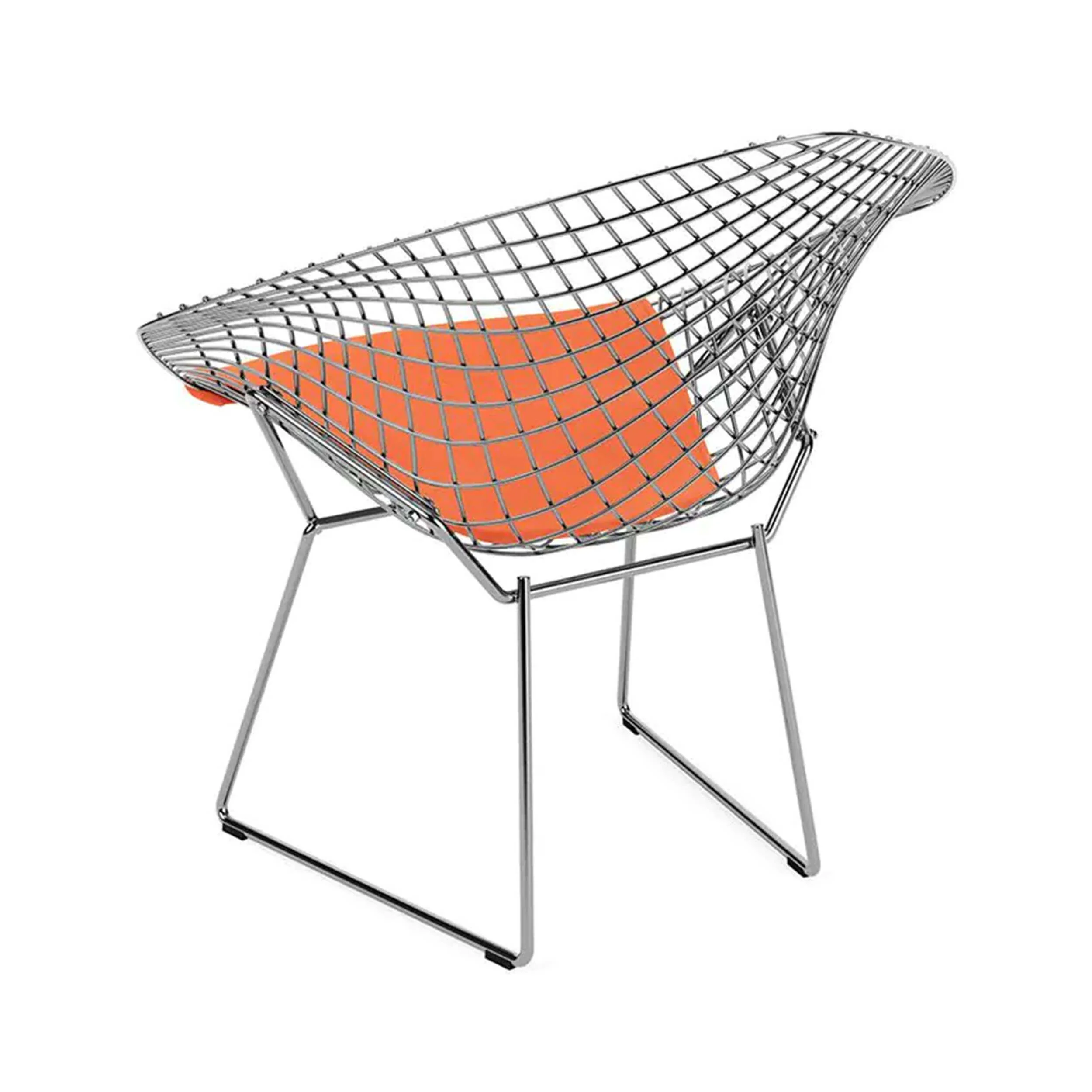 Knoll Bertoia Diamond Armchair with Seat Pad - Image 7