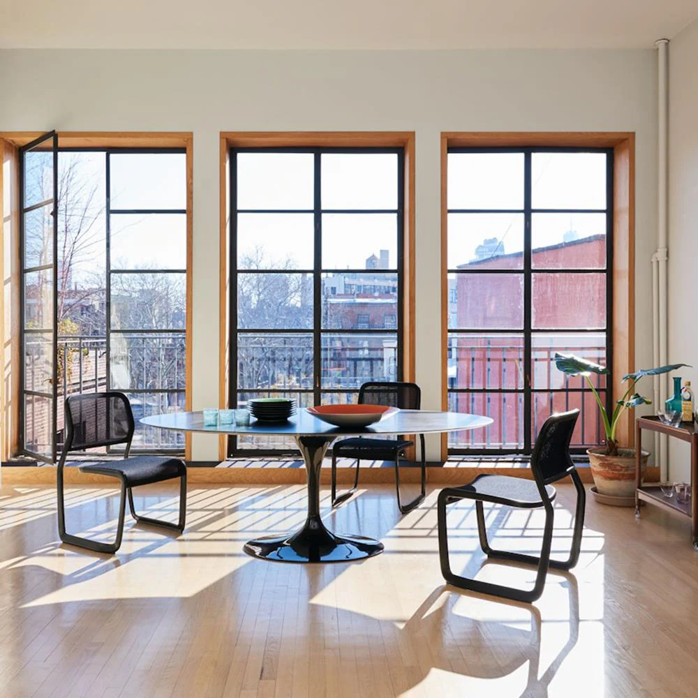 Knoll Saarinen Dining Table - Oval Laminate - Image 2