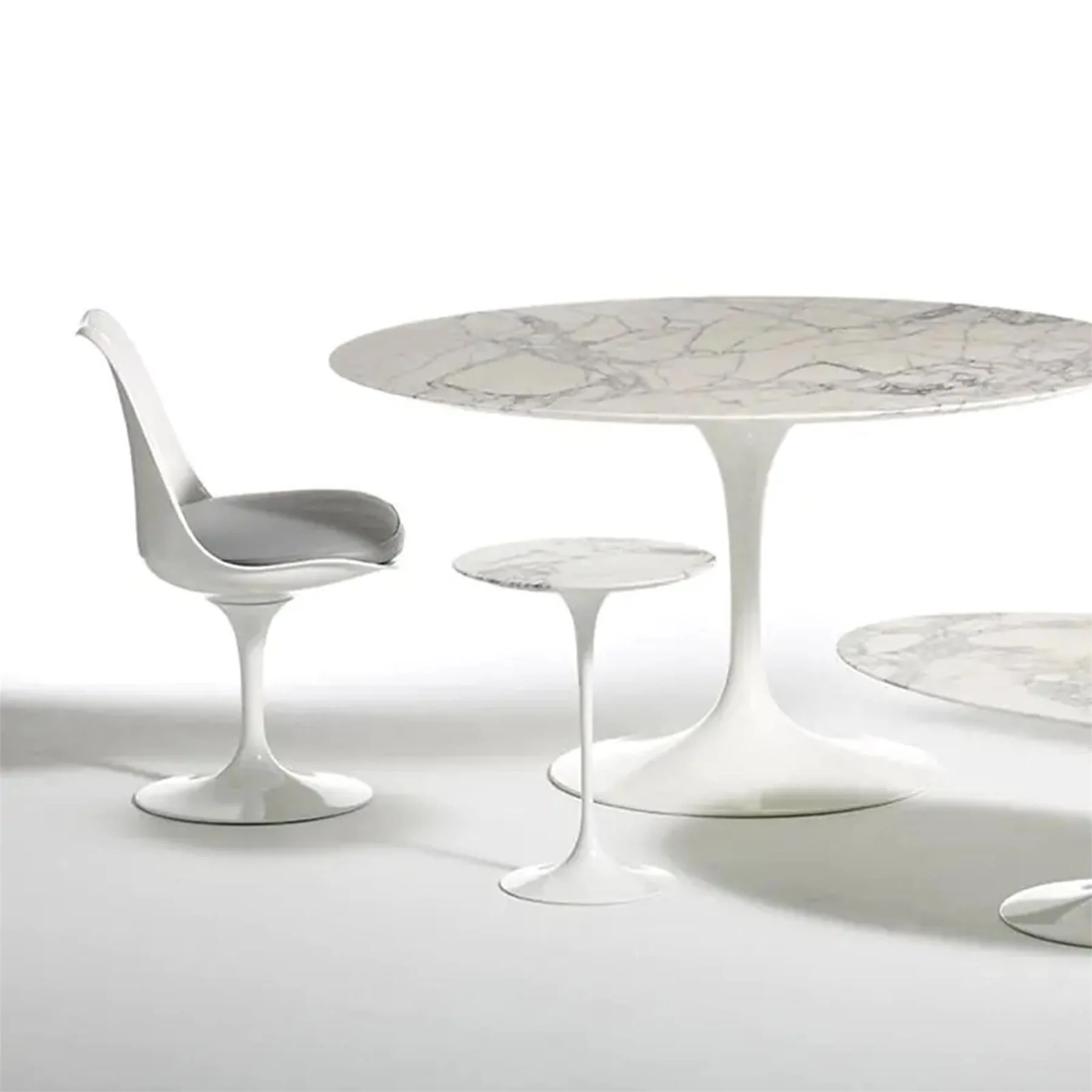 Knoll Saarinen Tulip Dining Chair with Seat Pad - Image 2