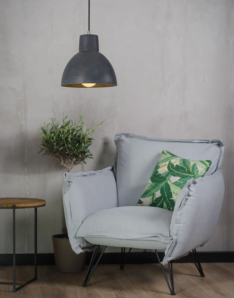 Korta 1 pendant - concrete - Image 3