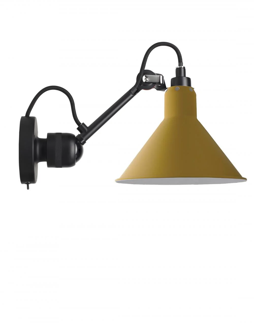 Lampe Gras 304 Small Wall Light - Black Arm - Image 39