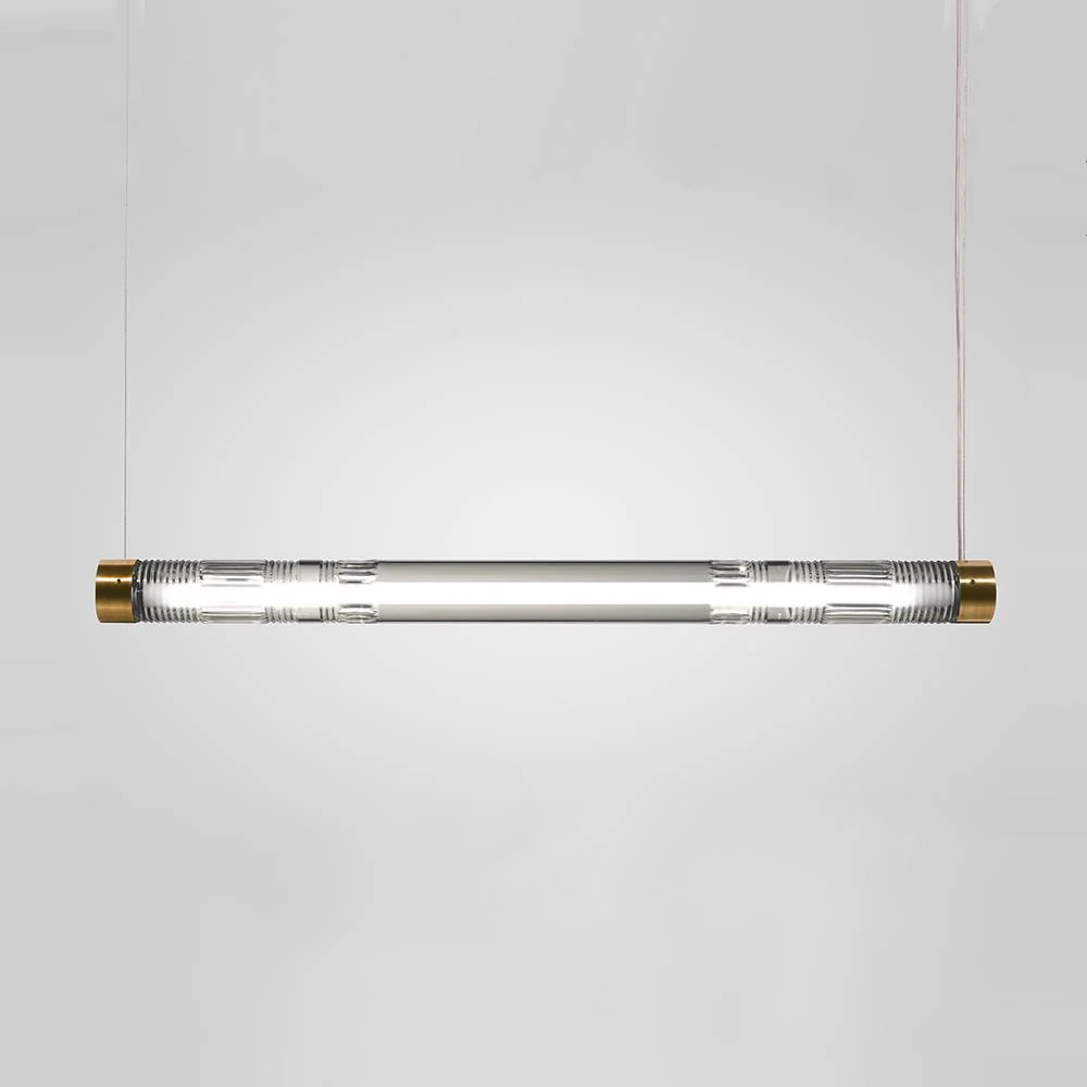 Lee Broom Crystal Tube Pendant Light - Image 3