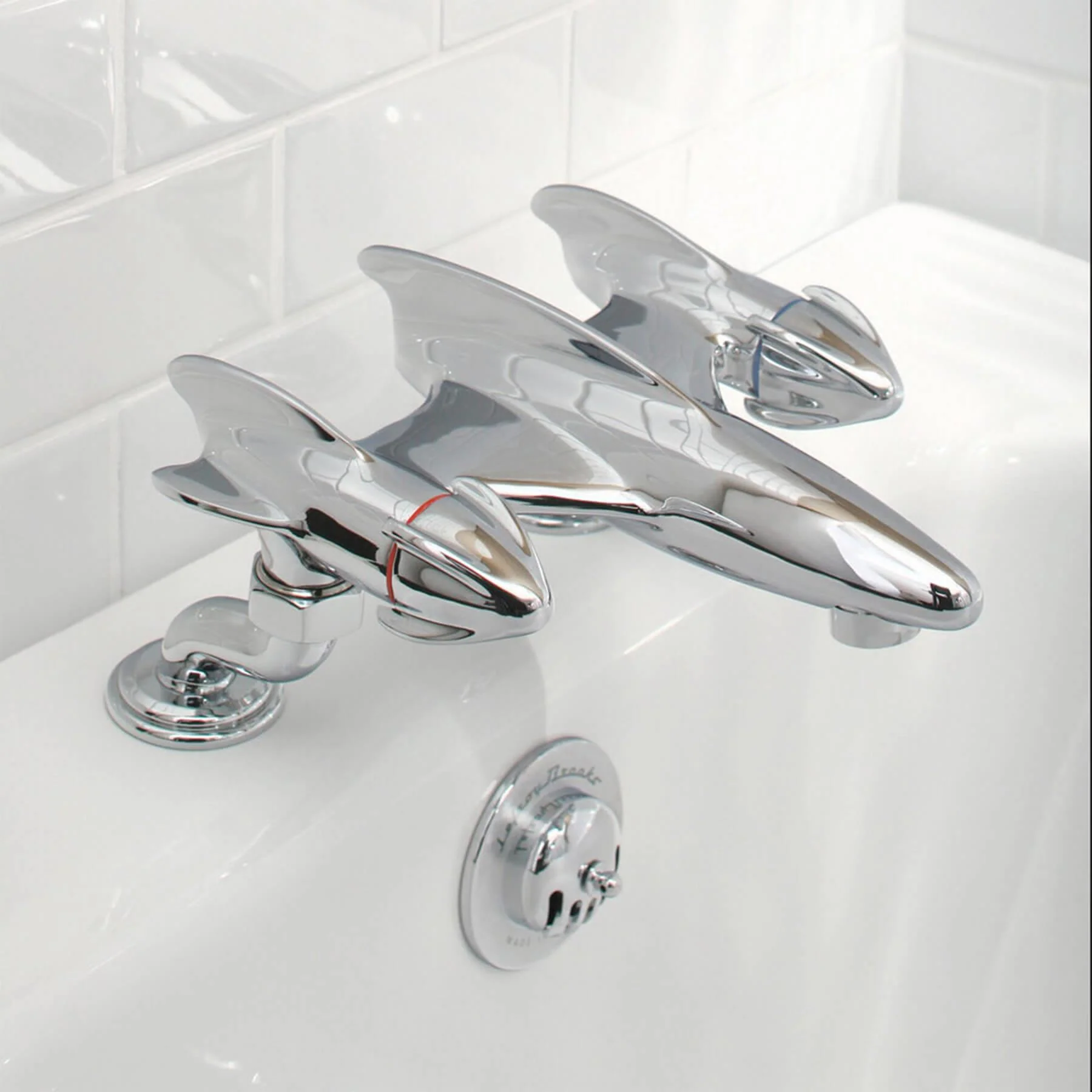 Lefroy Brooks Belle Aire Deck Mounted Bath Bridge Filler RH1127 - Image 2