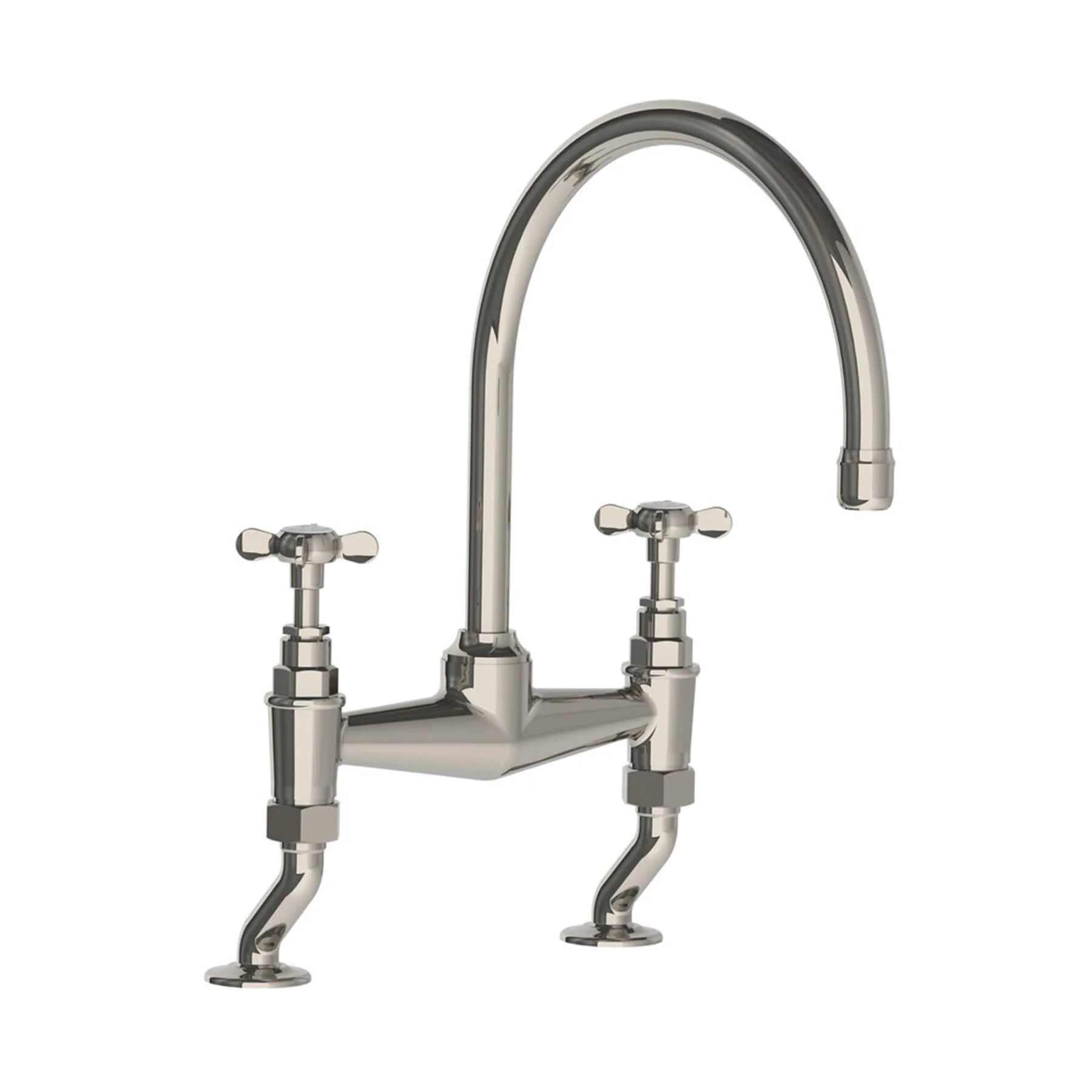 Lefroy Brooks Classic Bridge Kitchen Mixer LB1517 - Image 3