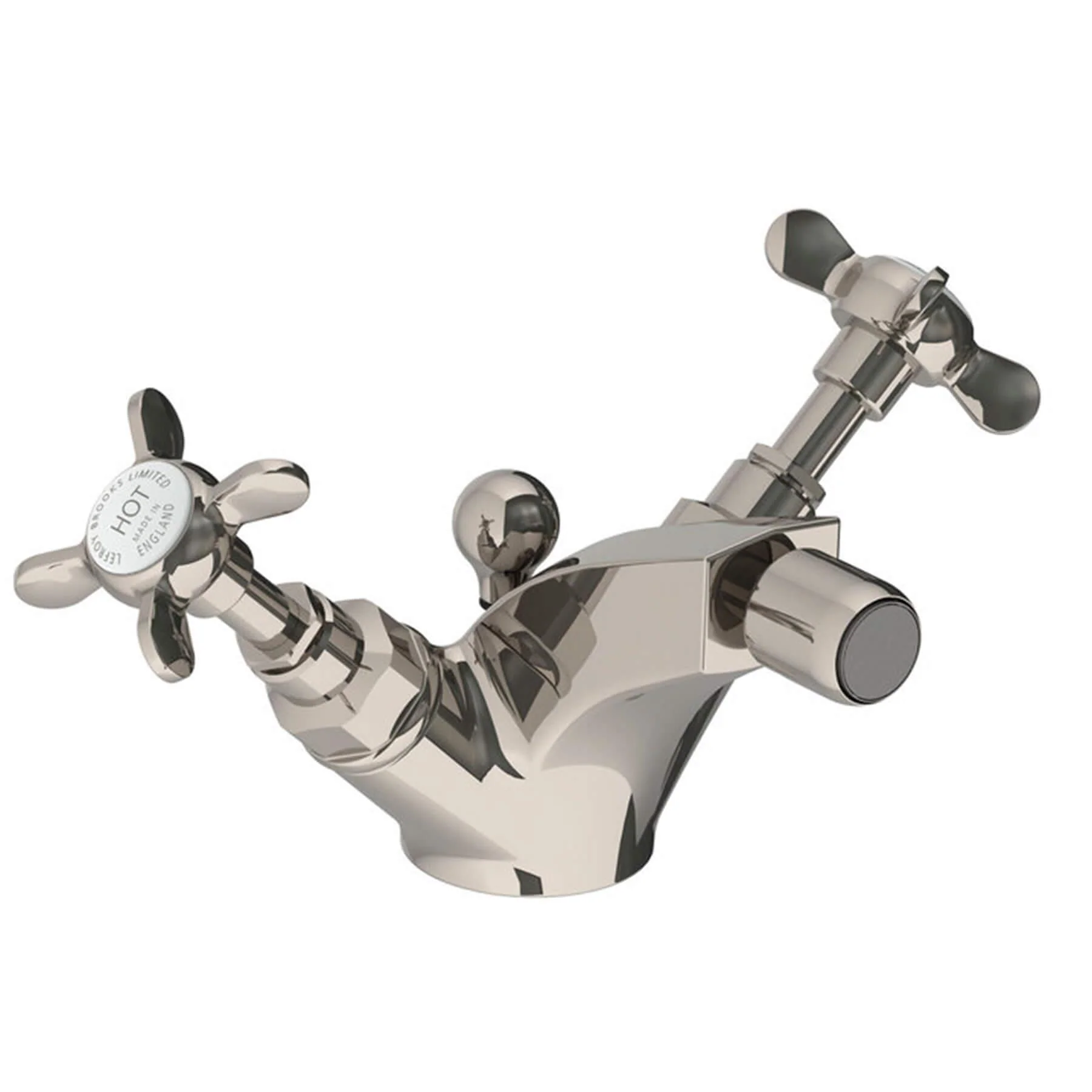 Lefroy Brooks Classic Mono Bidet Mixer with Pop-up Waste LB1195 - Image 6