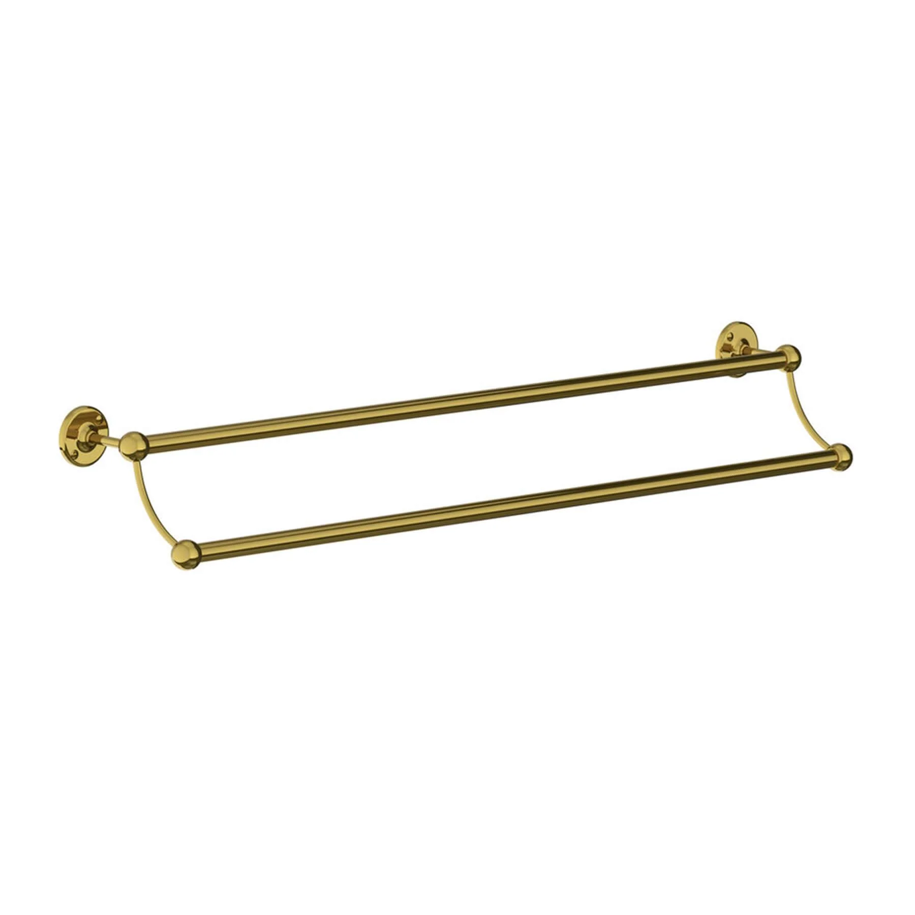 Lefroy Brooks Edwardian Long Double Towel Rail LB4949 - Image 2