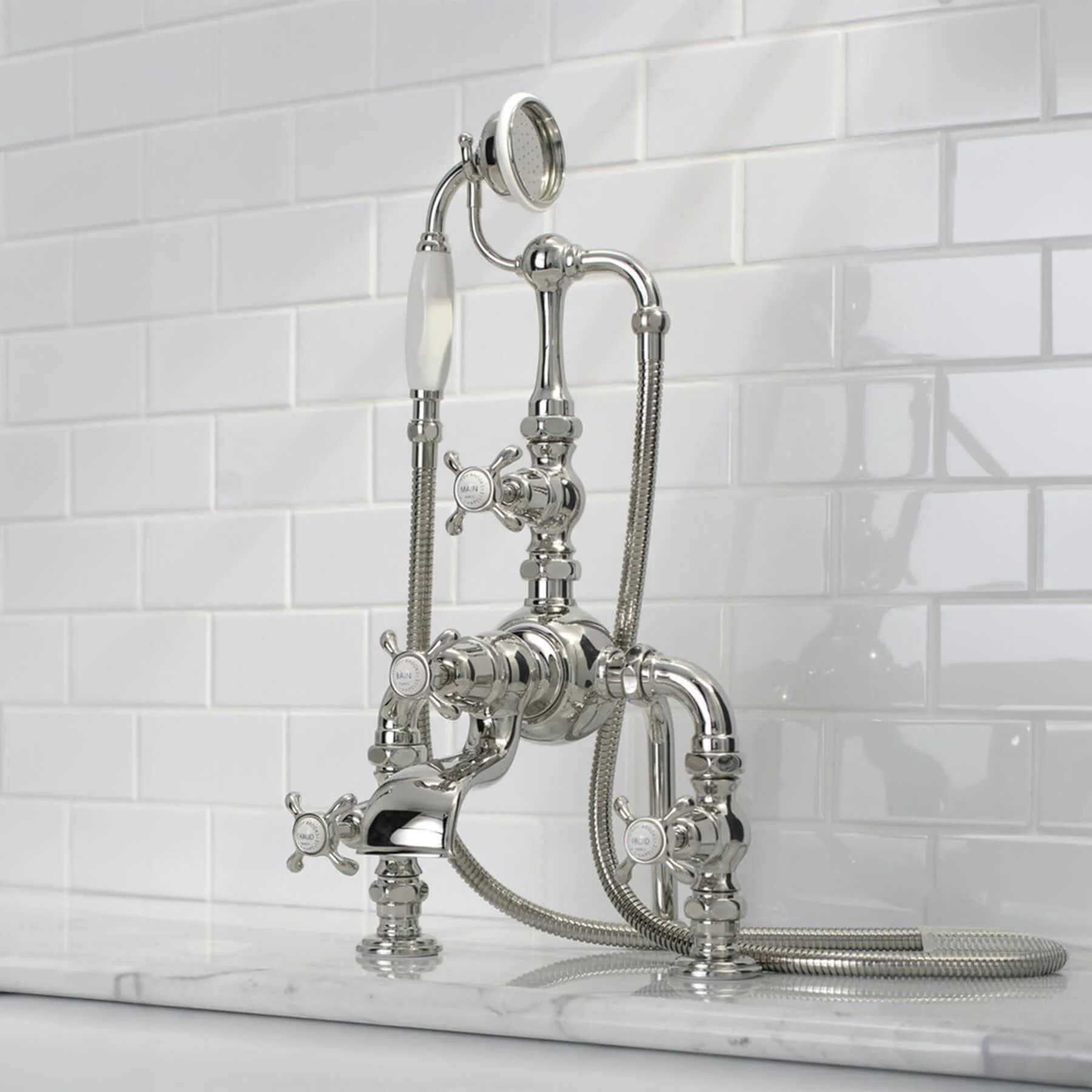 Lefroy Brooks La Chapelle Deck Mounted Bath Shower Mixer FH1140 - Image 2