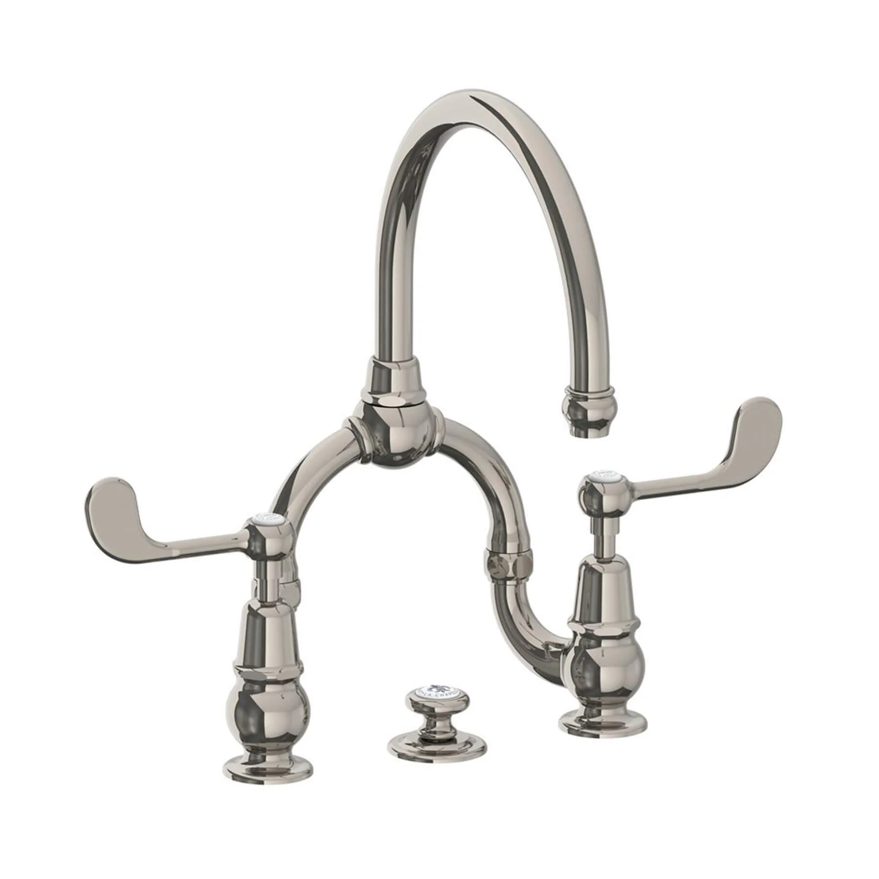Lefroy Brooks La Chapelle Lever Basin Bridge Mixer FL9000 - Image 6