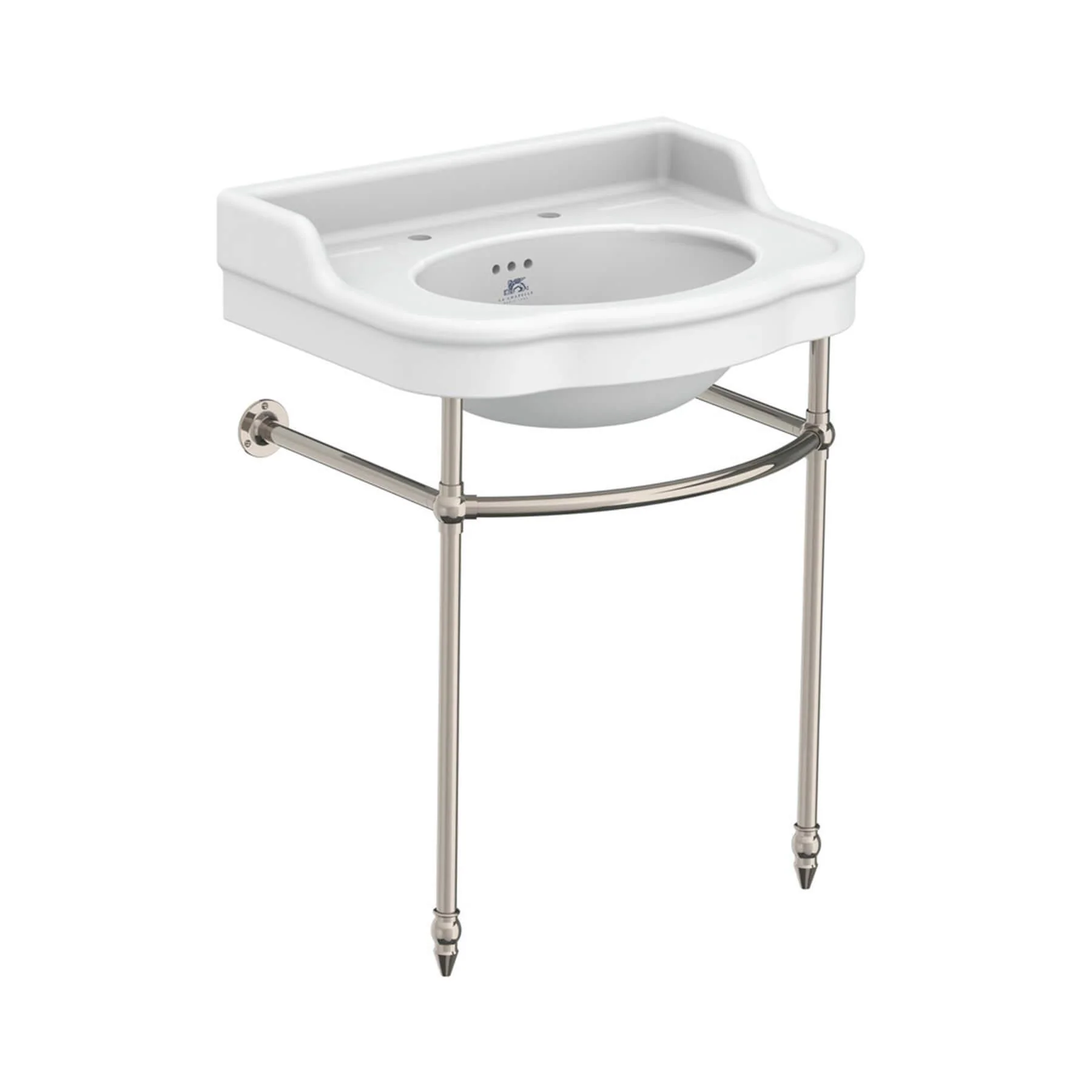 Lefroy Brooks La Chappelle 71cm Washbasin with Washstand - Image 13