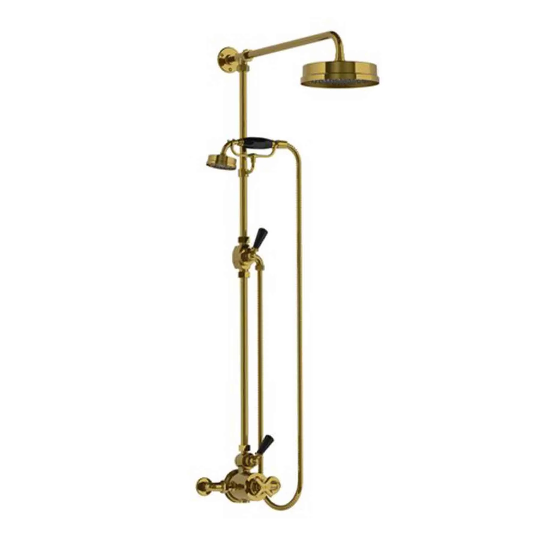 Lefroy Brooks MK8704 Mackintosh Exposed Thermostatic Shower Valve, Handset, Lever Diverter, 8 inch - Image 4