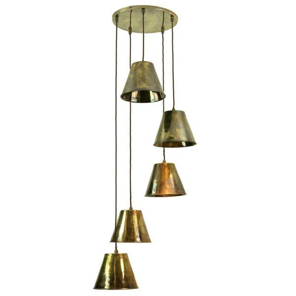 Limehouse Map Room Cluster Pendant Light - Image 4