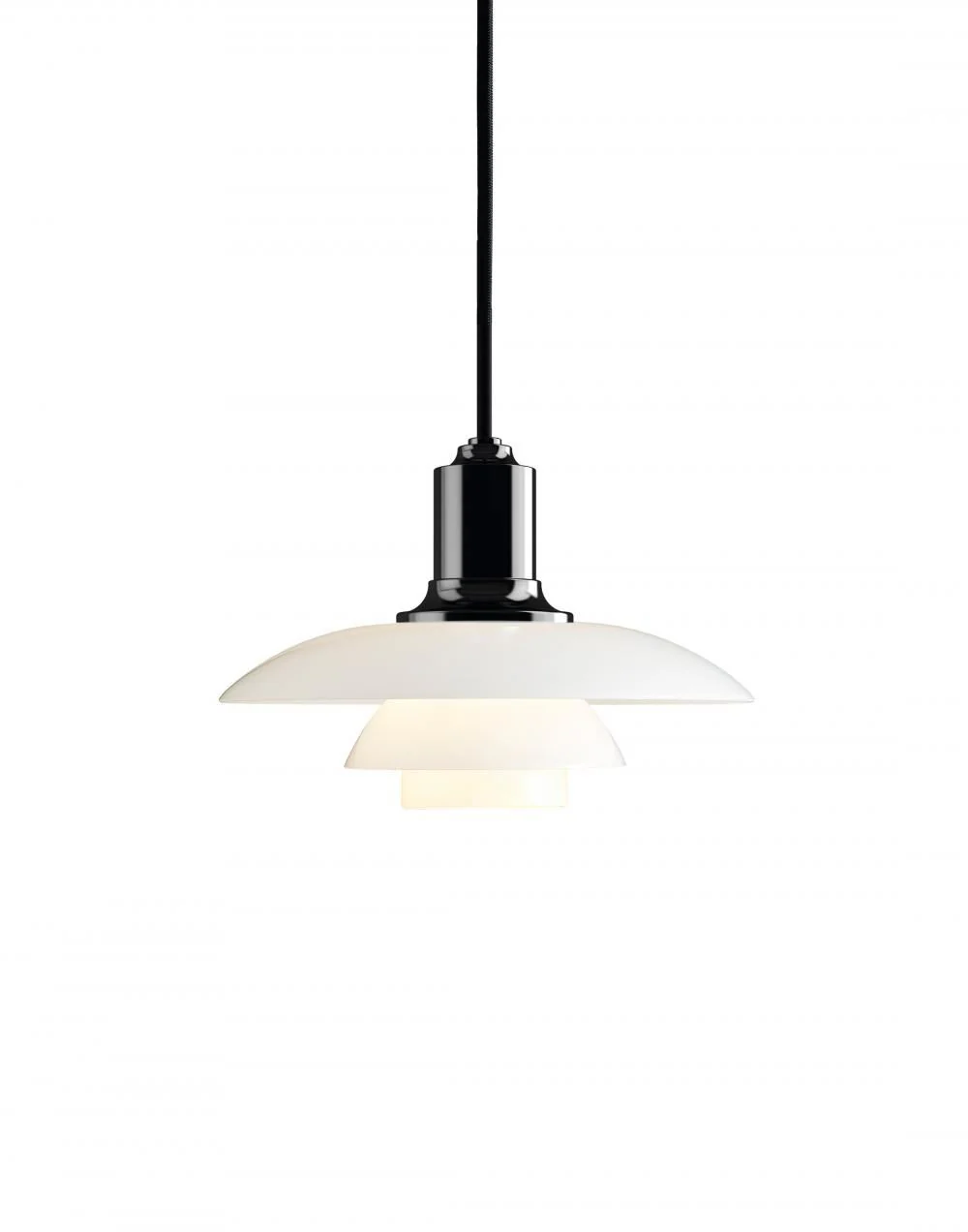 Louis Poulsen PH 2/1 Glass Pendant Light - Image 2