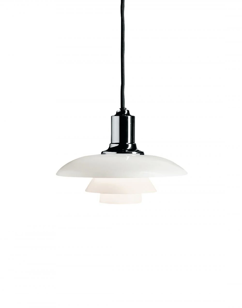 Louis Poulsen PH 2/1 Glass Pendant Light - Image 3