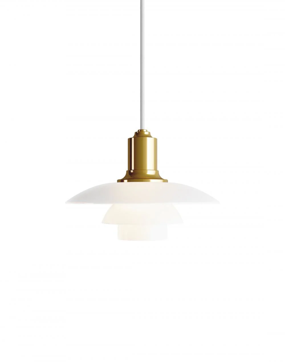 Louis Poulsen PH 2/1 Glass Pendant Light - Image 4